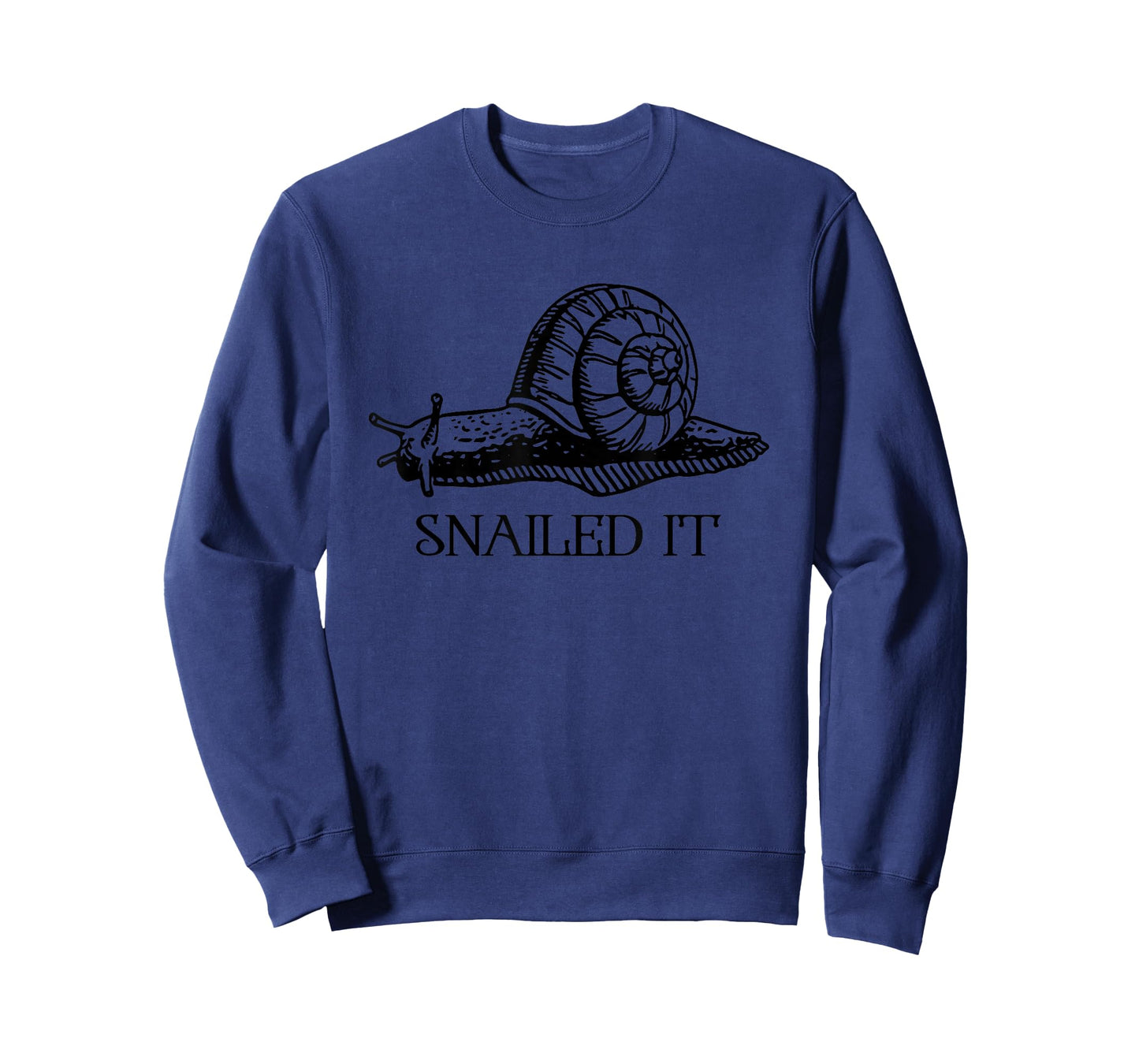 Snailed It. Garden Snail Tshirt. Cool Animal Lovers Gift T-Shirt