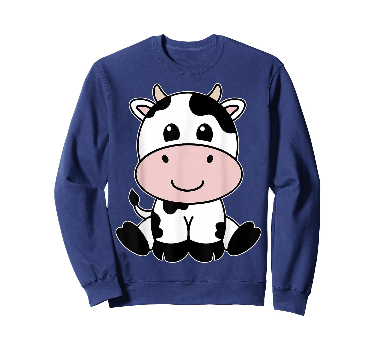 Cute Kawaii Cow Print Black and White Cow Animal T-Shirt