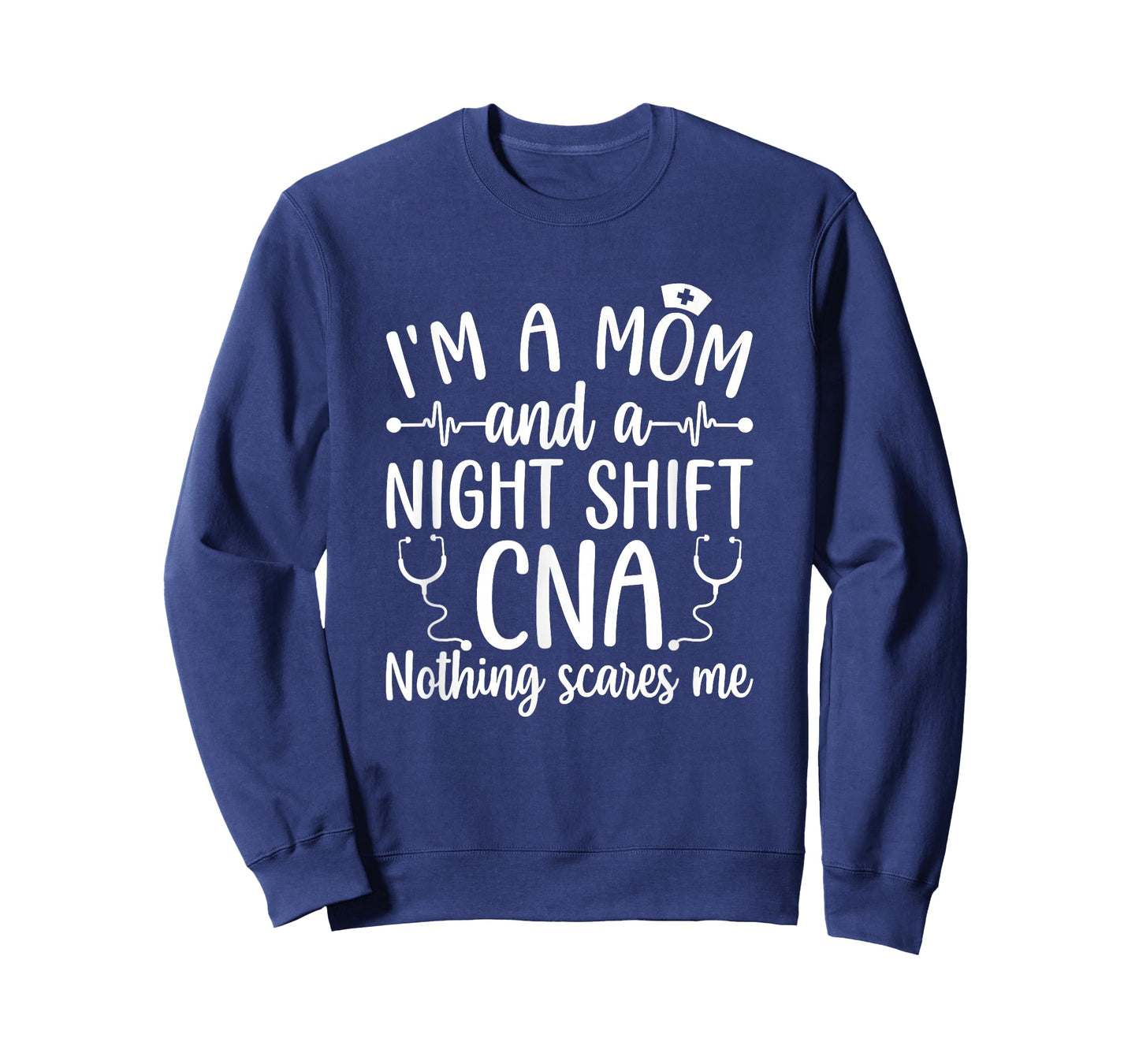 A Mom And A Night Shift CNA Certified Nursing Assistant T-Shirt