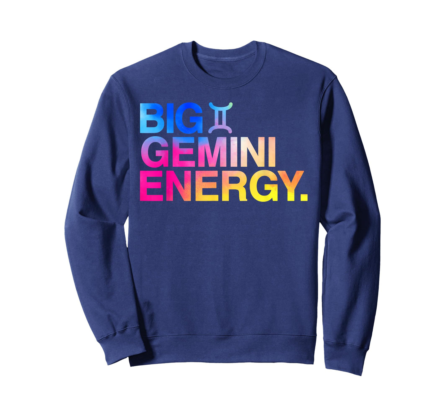 Big Gemini Energy Zodiac Sign Astrology Birthday T-Shirt