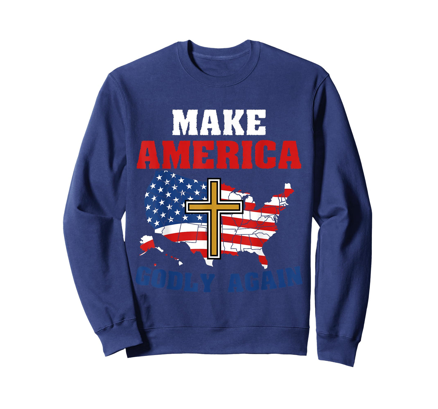 Make america godly again / christian Jesus faith bible, USA T-Shirt
