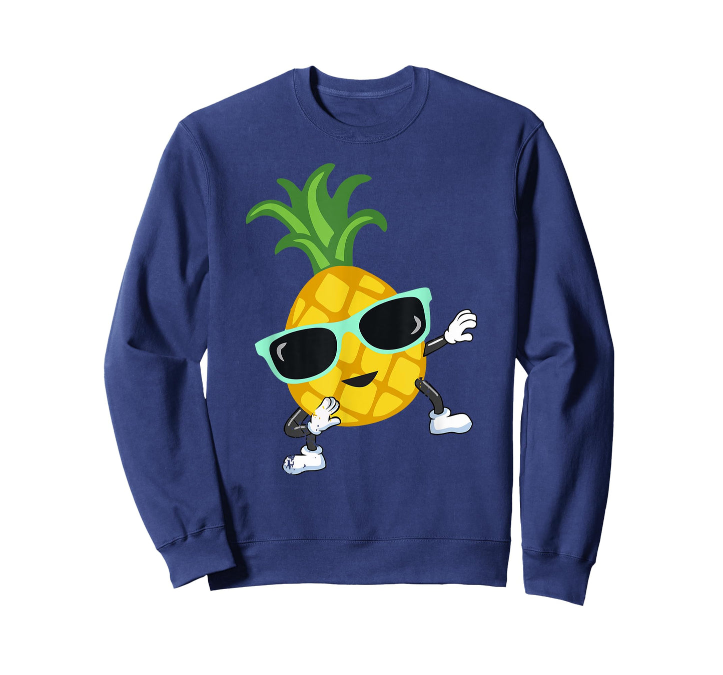 Dabbing pineapple wearing sunglasses funny pool party gift T-Shirt