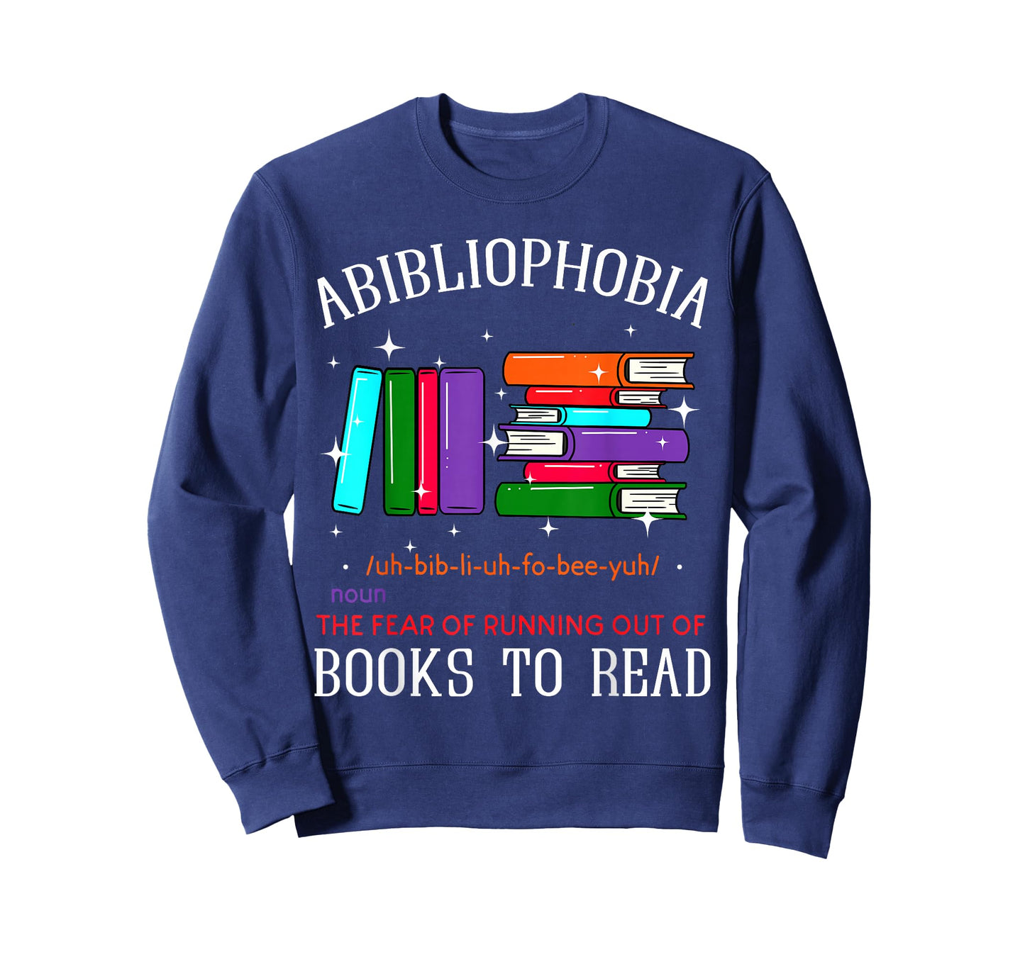 Abibliophobia Bibliophilia Abibliophobia Bibliophilia Anxiety T-Shirt