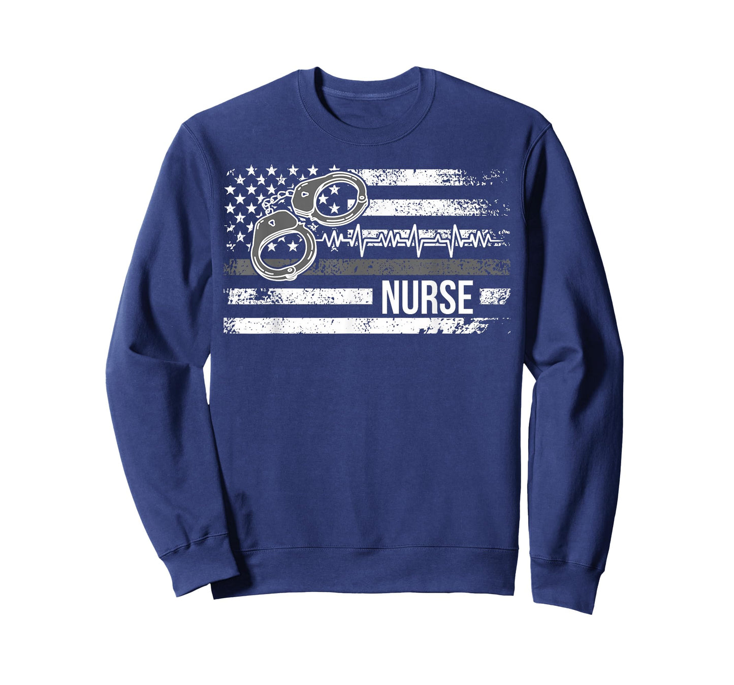 Correctional Nurse American Flag Corrections Nursing T-Shirt