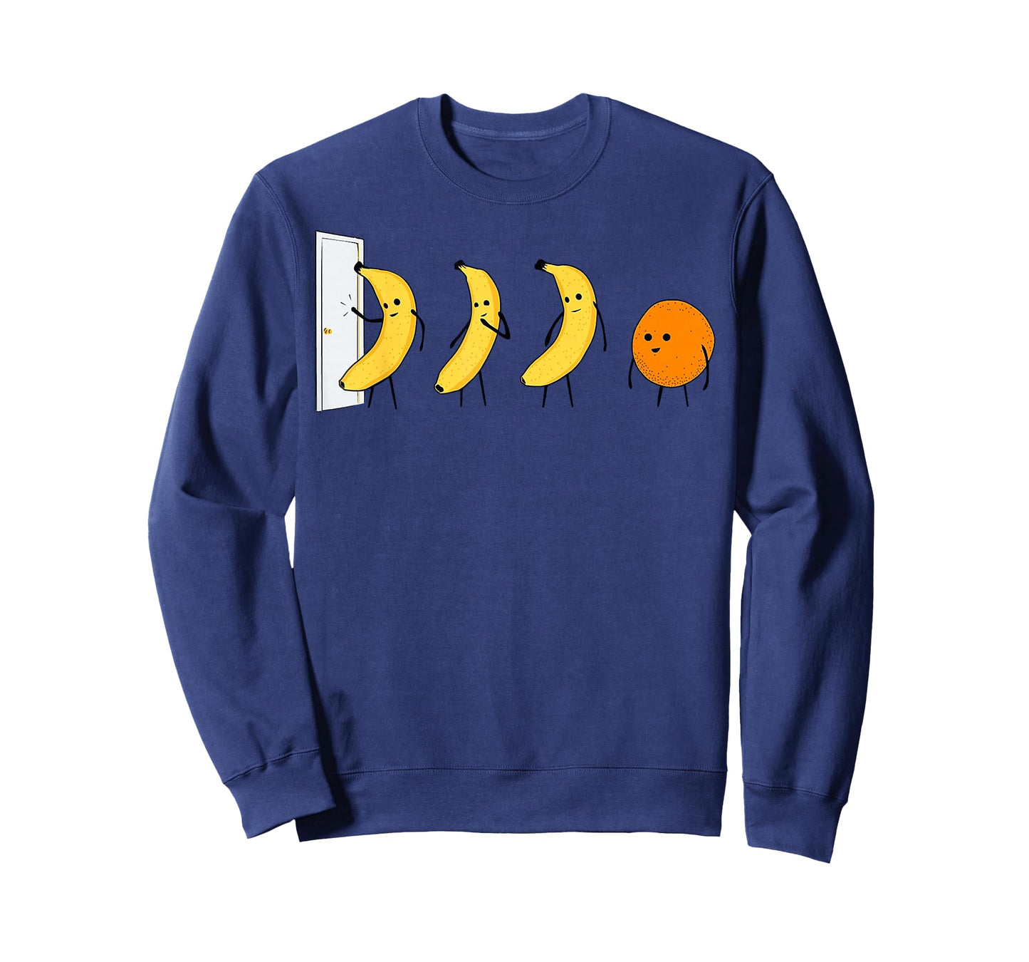 Knock Knock - Who's There - Banana Who's There - Orange T-Shirt