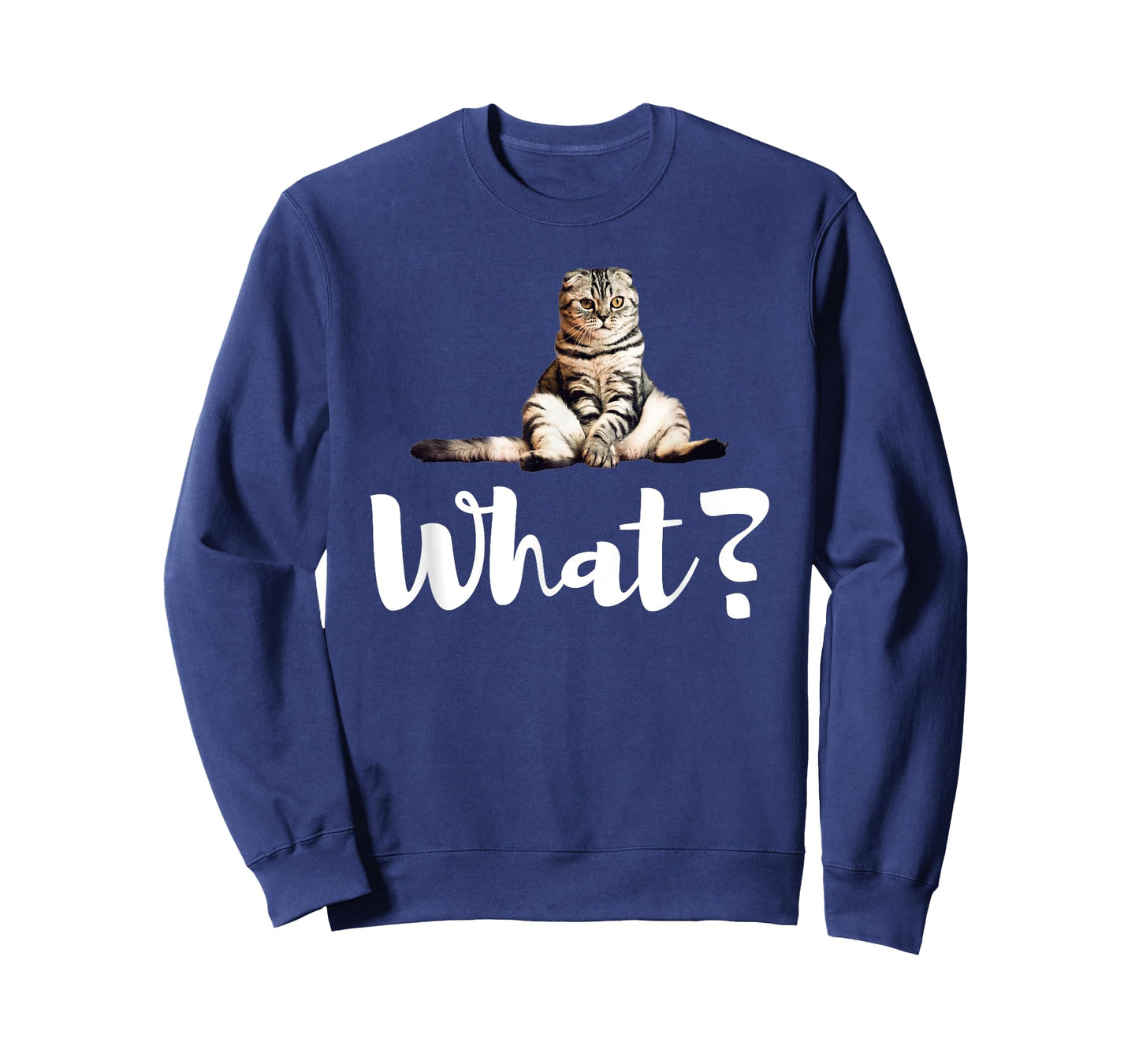 Scottish Fold Cats Funny What Cute Kitten Gifts T-Shirt