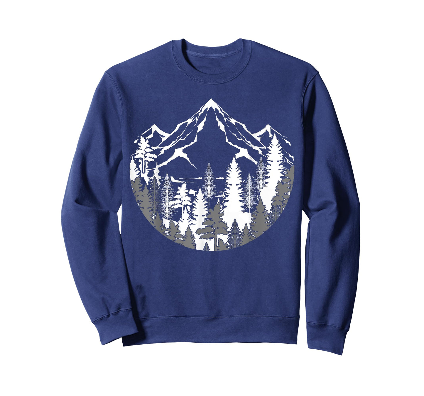 Forest Mountains Outdoor Nature Wildlife Trees Hiking T-Shirt