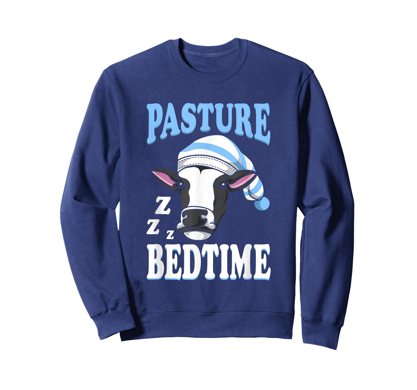 Cute Sleepy Cow Pasture Bedtime T-Shirt
