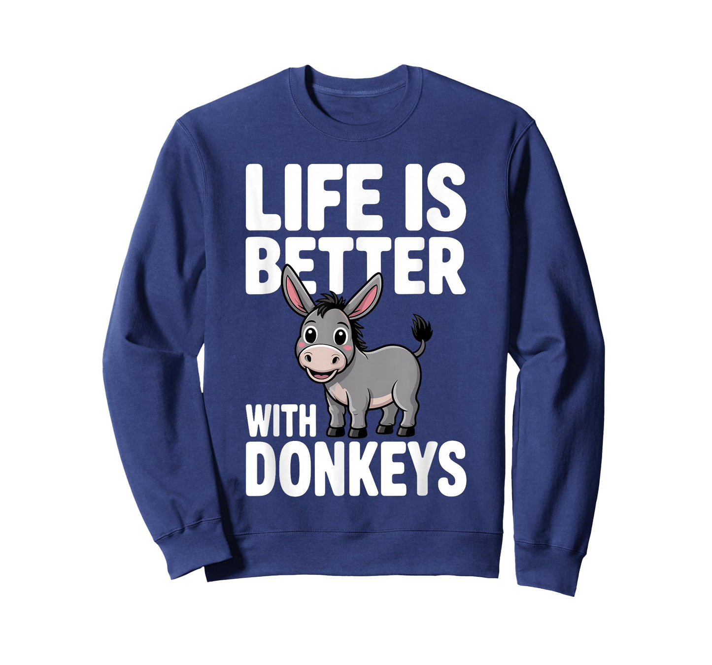 Cute Donkey Design for Men Women Pet Animal Donkey Lovers T-Shirt