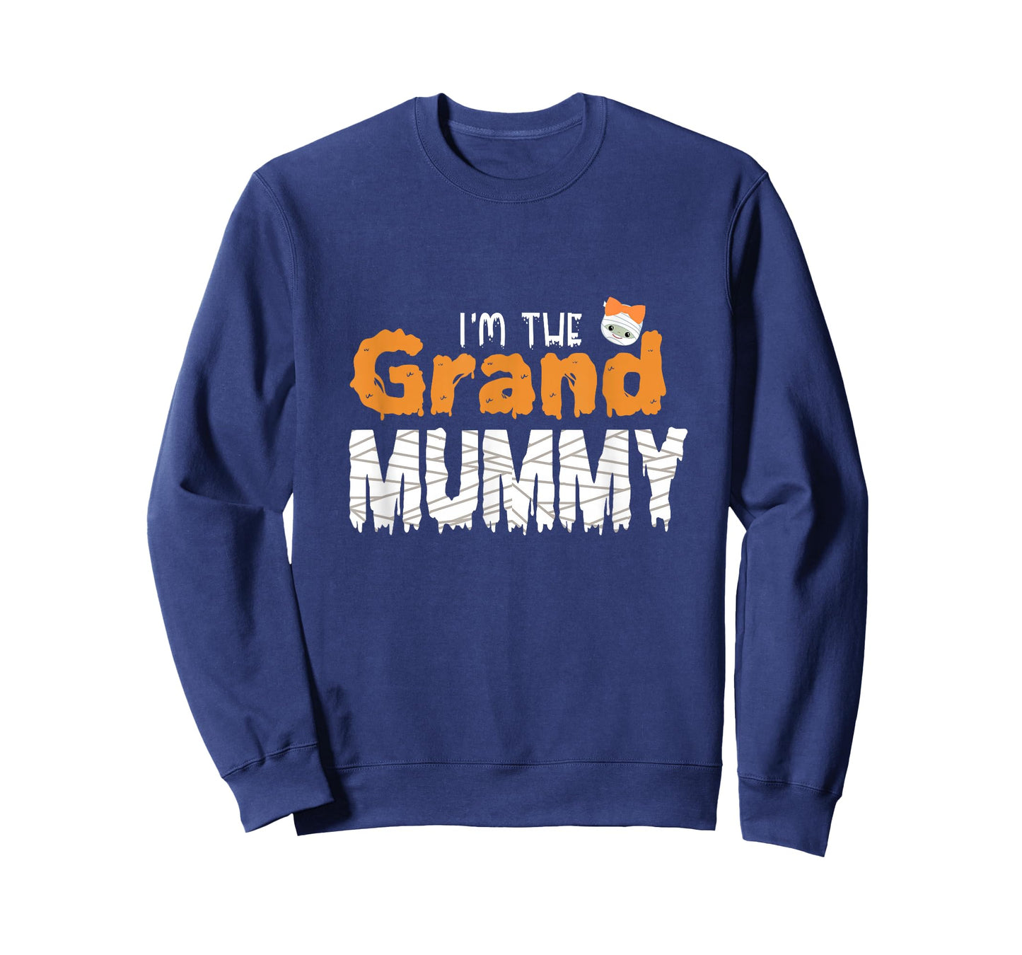 I'm The Grand Mummy Funny Grandma Family Halloween T-Shirt