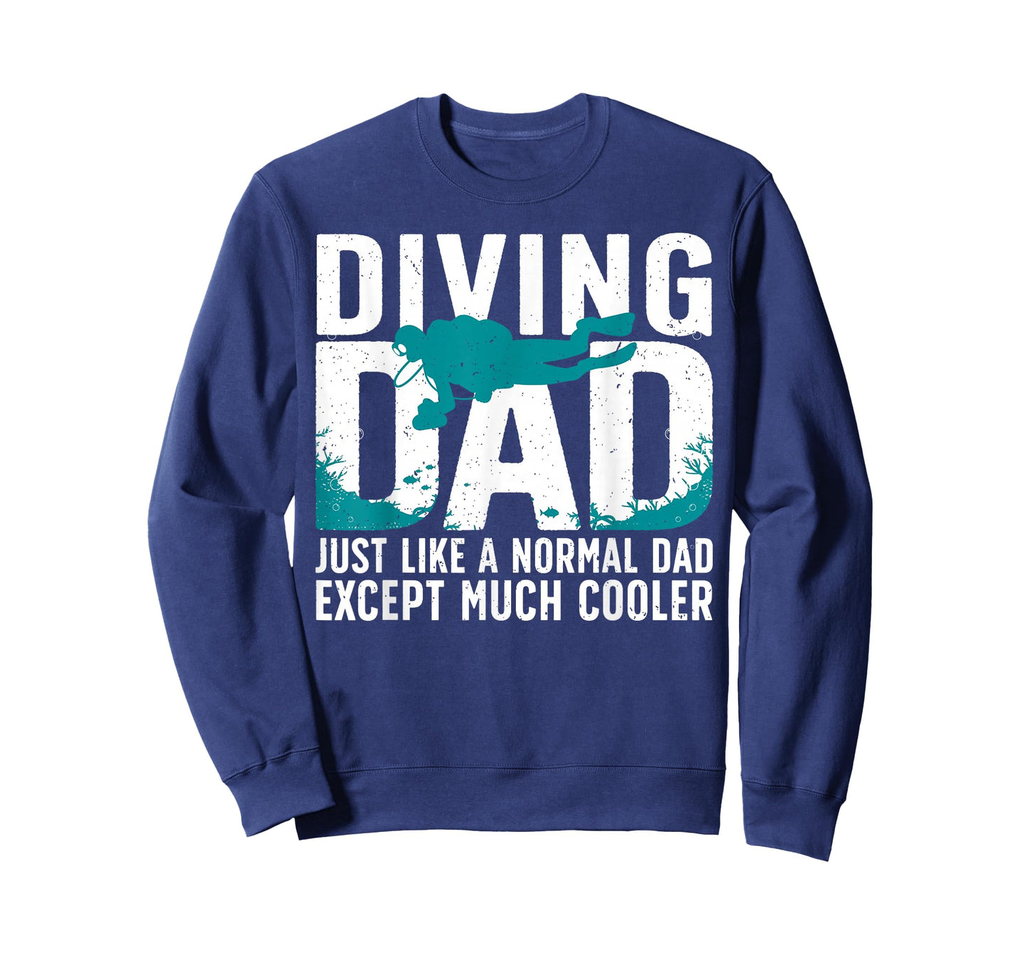 Cool Scuba Diving For Dad Men Ocean Scuba Diver Instructor T-Shirt