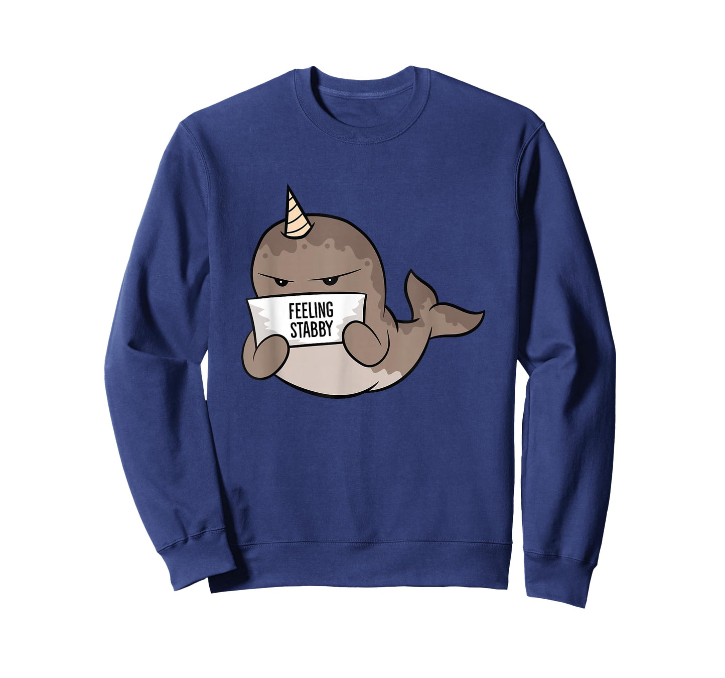 Cute Narwhal Feeling Stabby T-Shirt