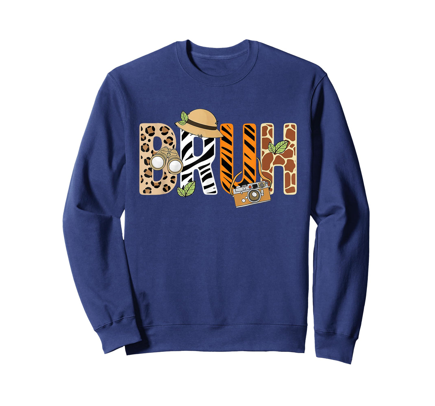 Bruh Zookeeper Safari Funny Animal Wildlife Boys Kids T-Shirt