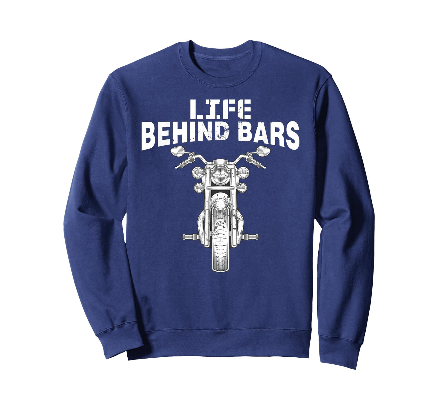 Cool Life Behind Bars Gift Motorcycle Biker Men Father's Day T-Shirt