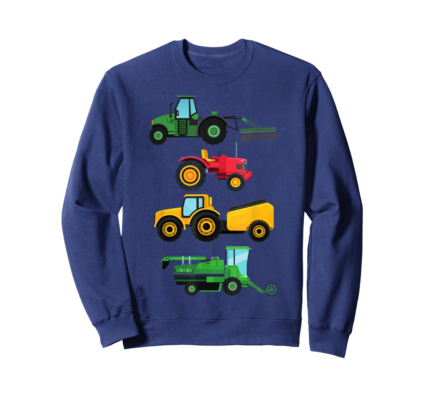 4 Tractors & Agricultural Machinery Combine Harvesters Boys Gift T-Shirt