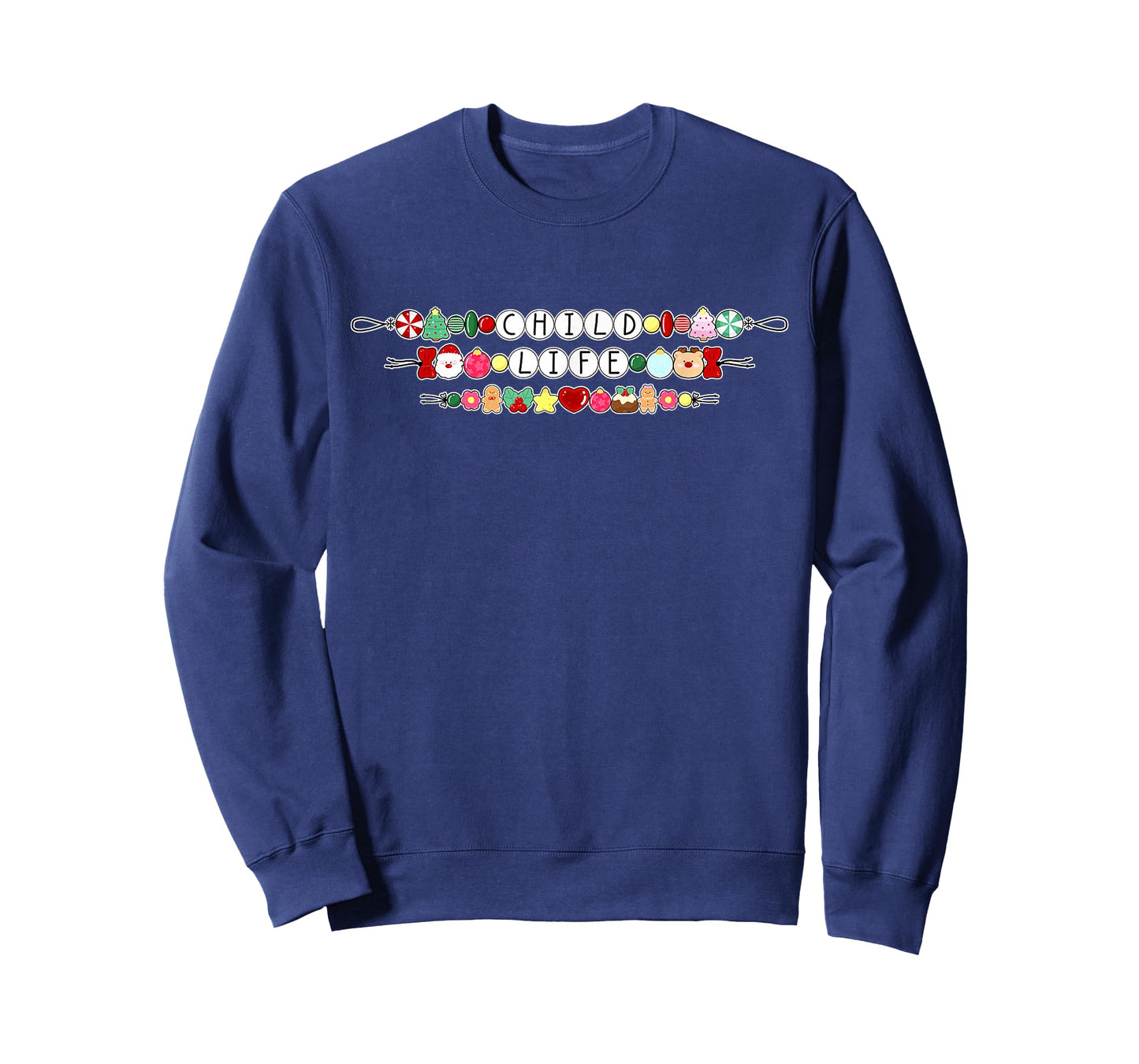 Bracelet Child Life Specialist Christmas CCLS Play Therapy T-Shirt