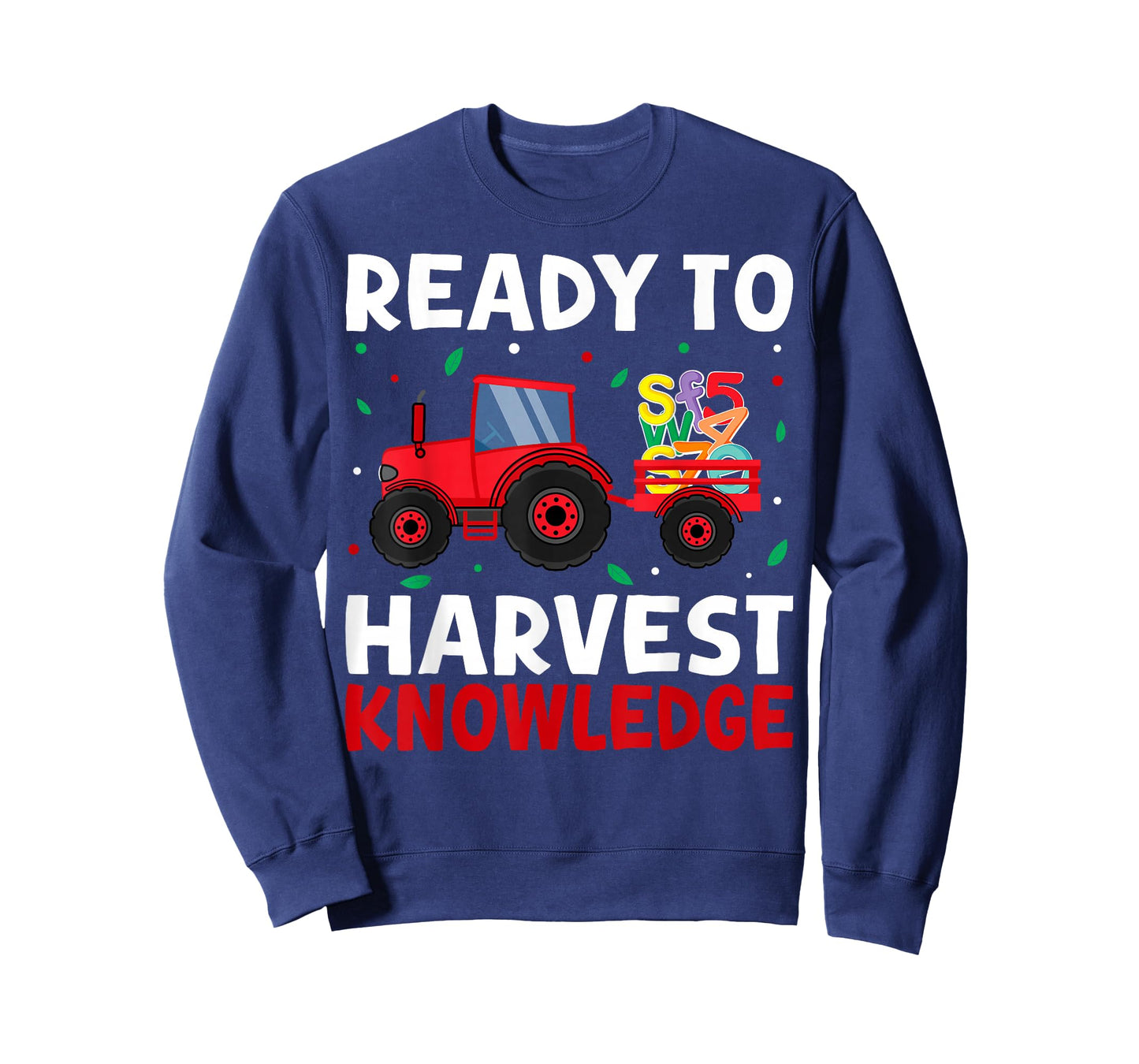 Back to School Teacher Farming Tractor Farmer Kids 100th Day T-Shirt