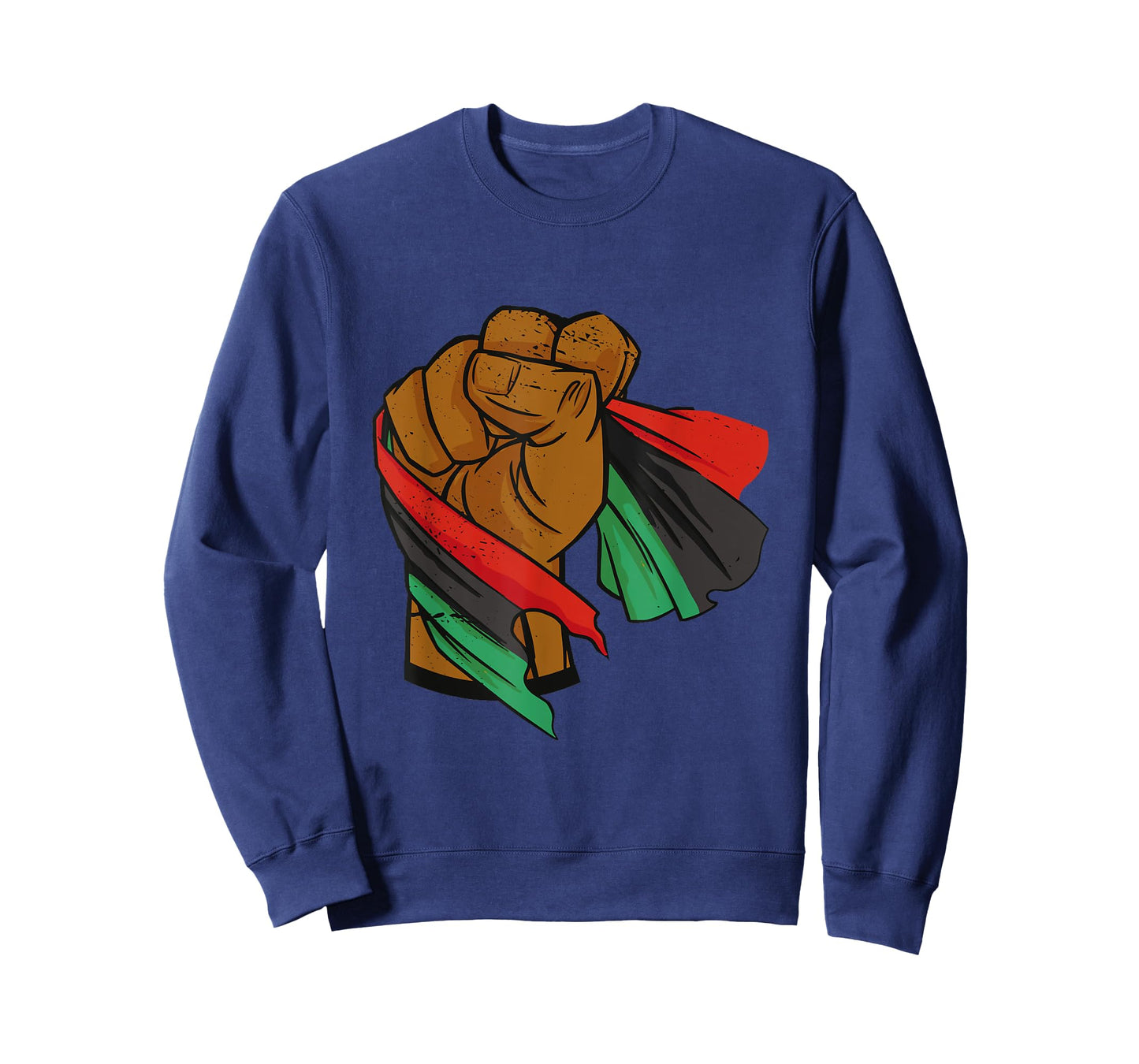 Black Liberation Flag Juneteenth Pan African UNIA Flag T-Shirt
