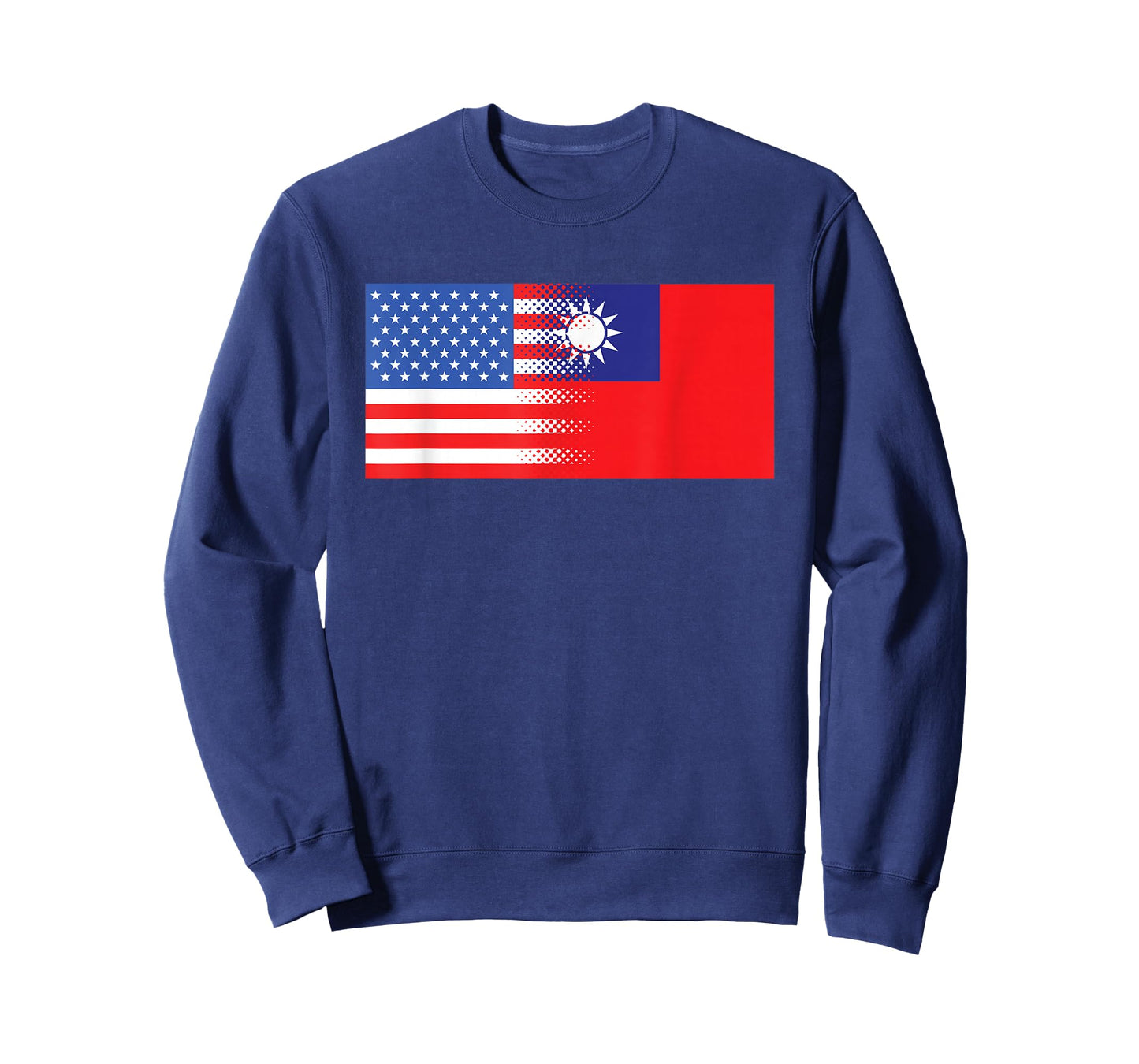 Taiwanese American Flag US Taiwan Pride Gift T-Shirt