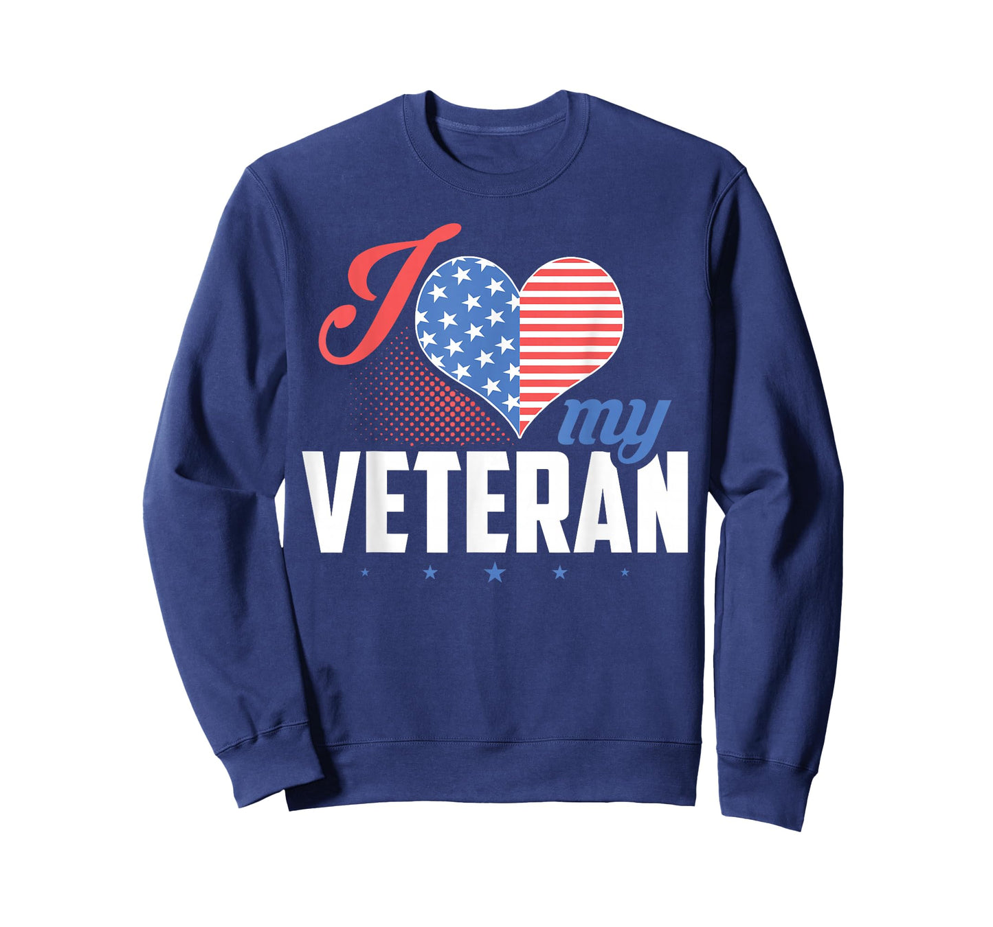 I Love My Veteran Heart T-Shirt