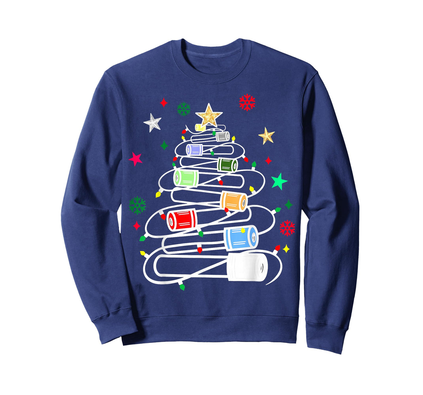 Chemistry Lab Scientist Phlebotomist Christmas Test Tubes Christmas Tree T-Shirt for Medical Professionals, Science Enthusiasts, Lab Technicians, Unisex-Adults, Black, Small, Short Sleeve, Winter