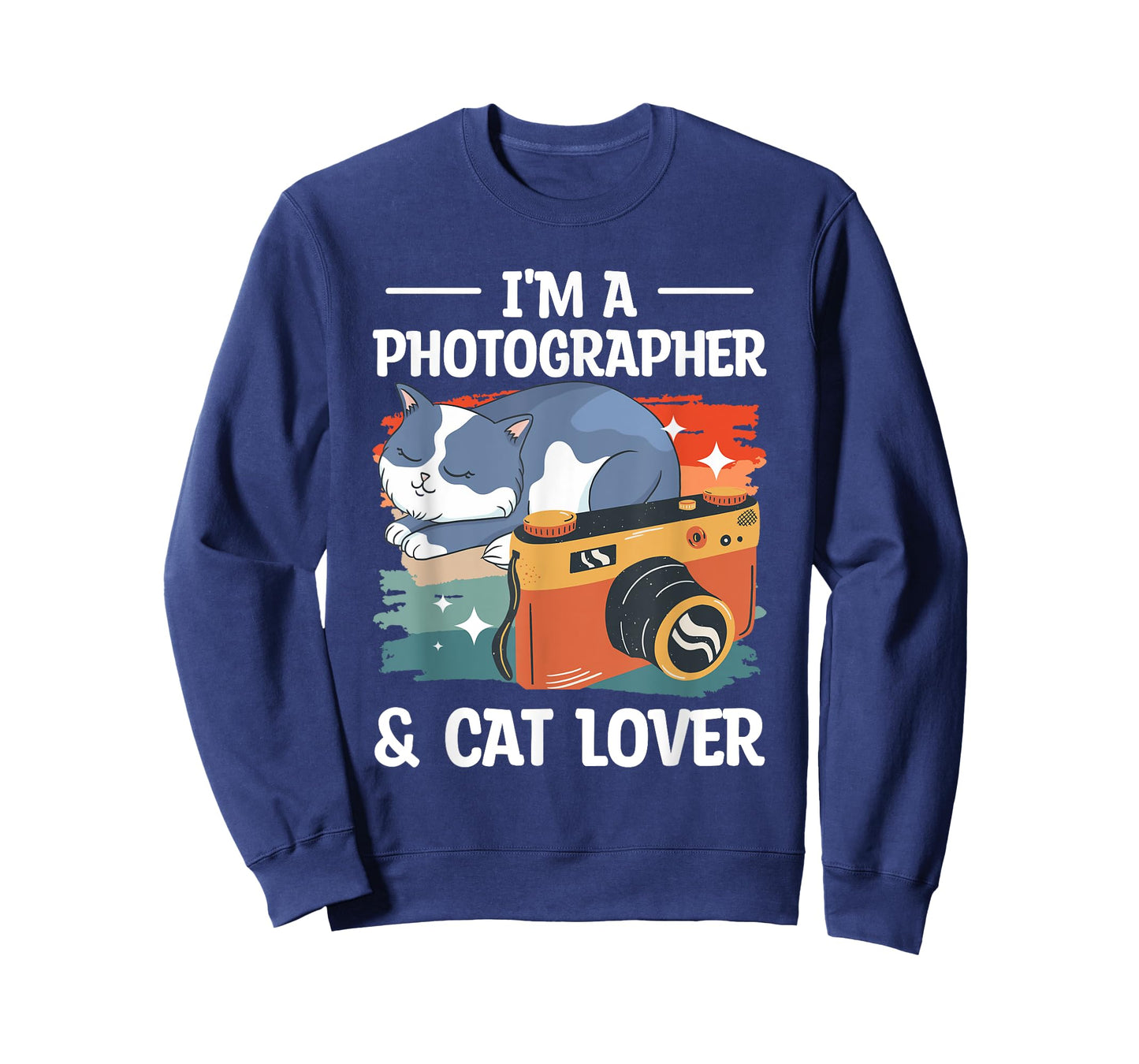 I'm A Photographer & Cat Lover Photography Photographers T-Shirt for Men Women