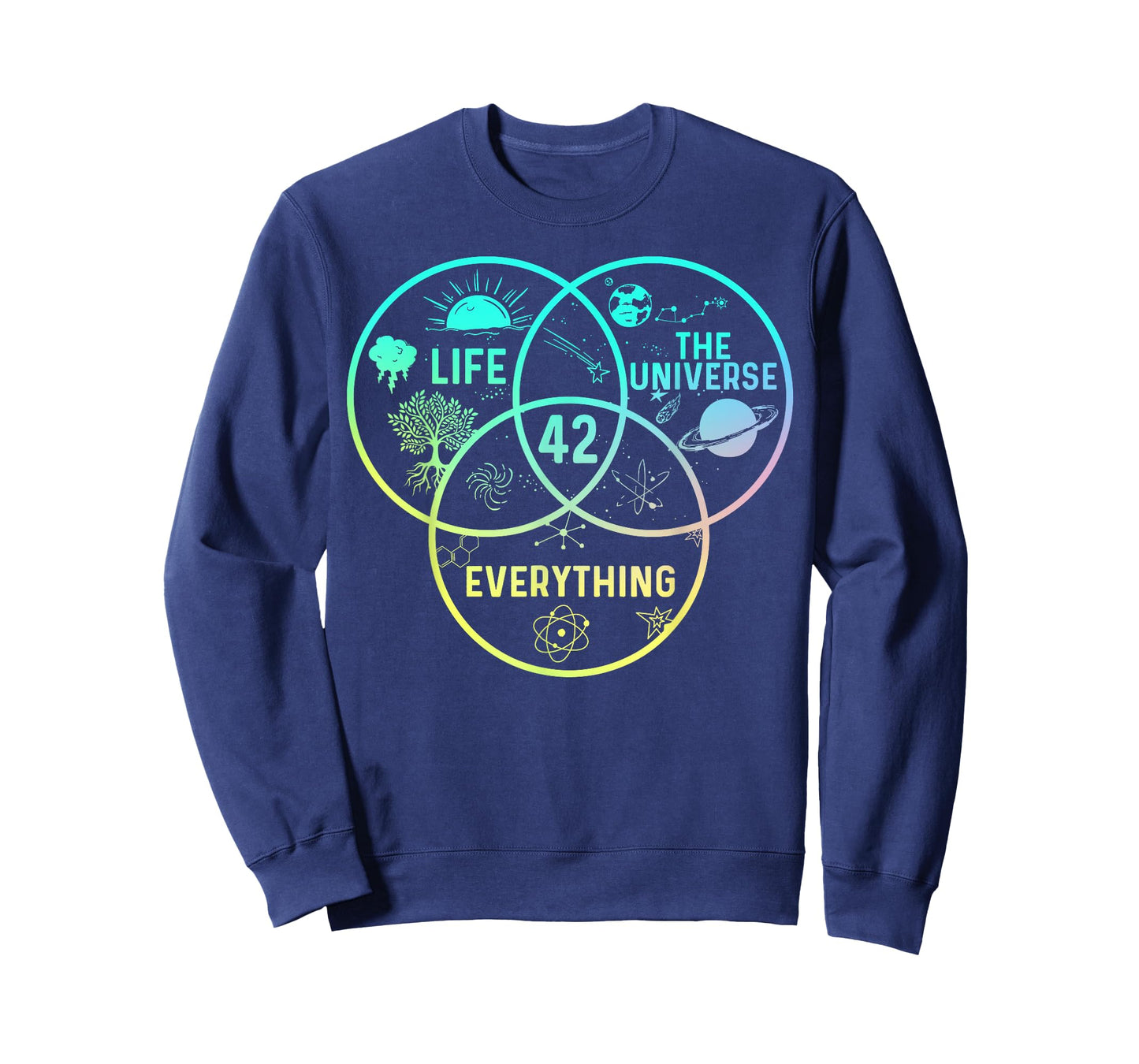 42 Answer To Life The Universe And Everything Funny Design T-Shirt
