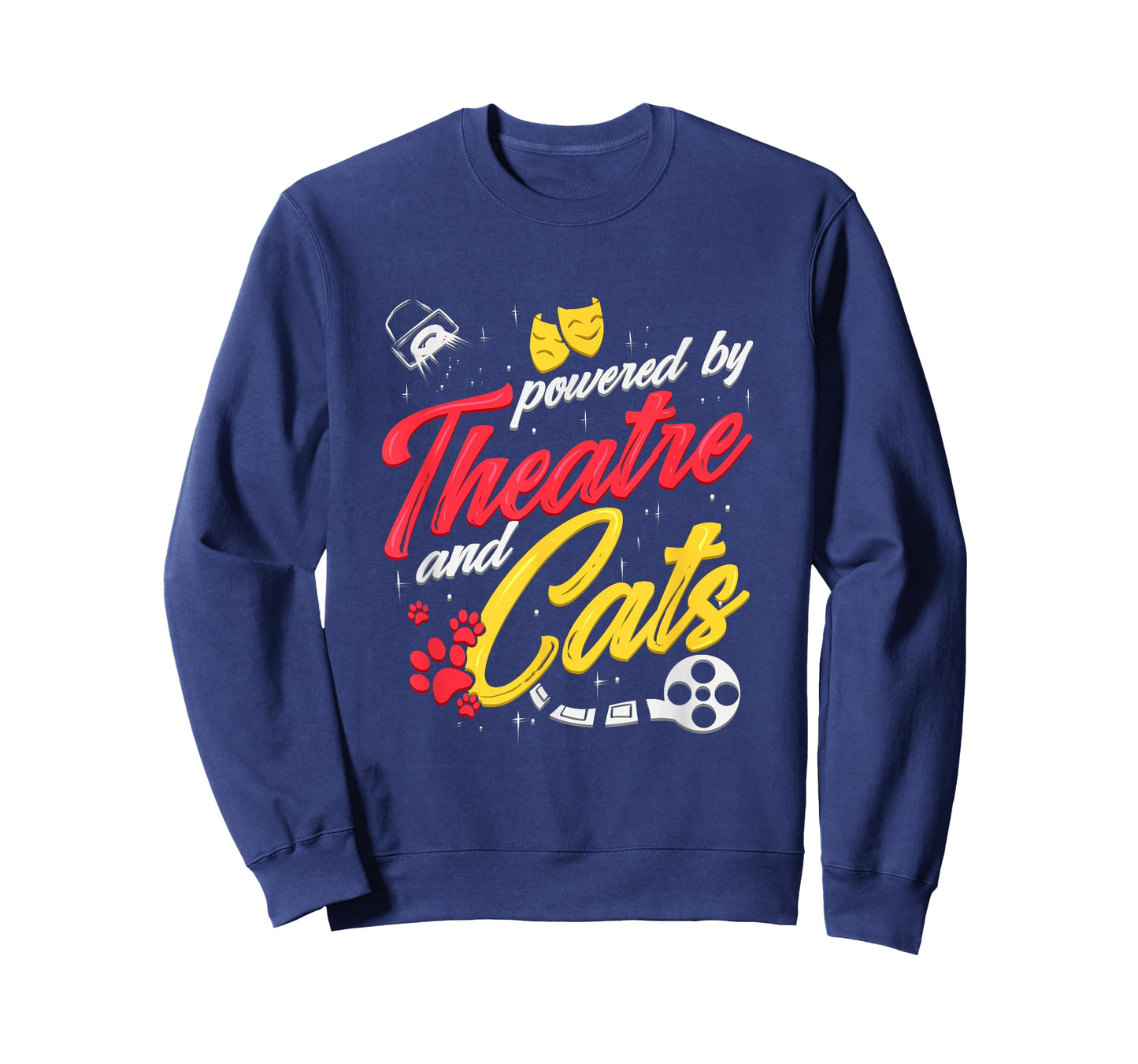 Theatre Cat Theater Broadway Musical Actor Kitty Men Women Girls Kids T-Shirt