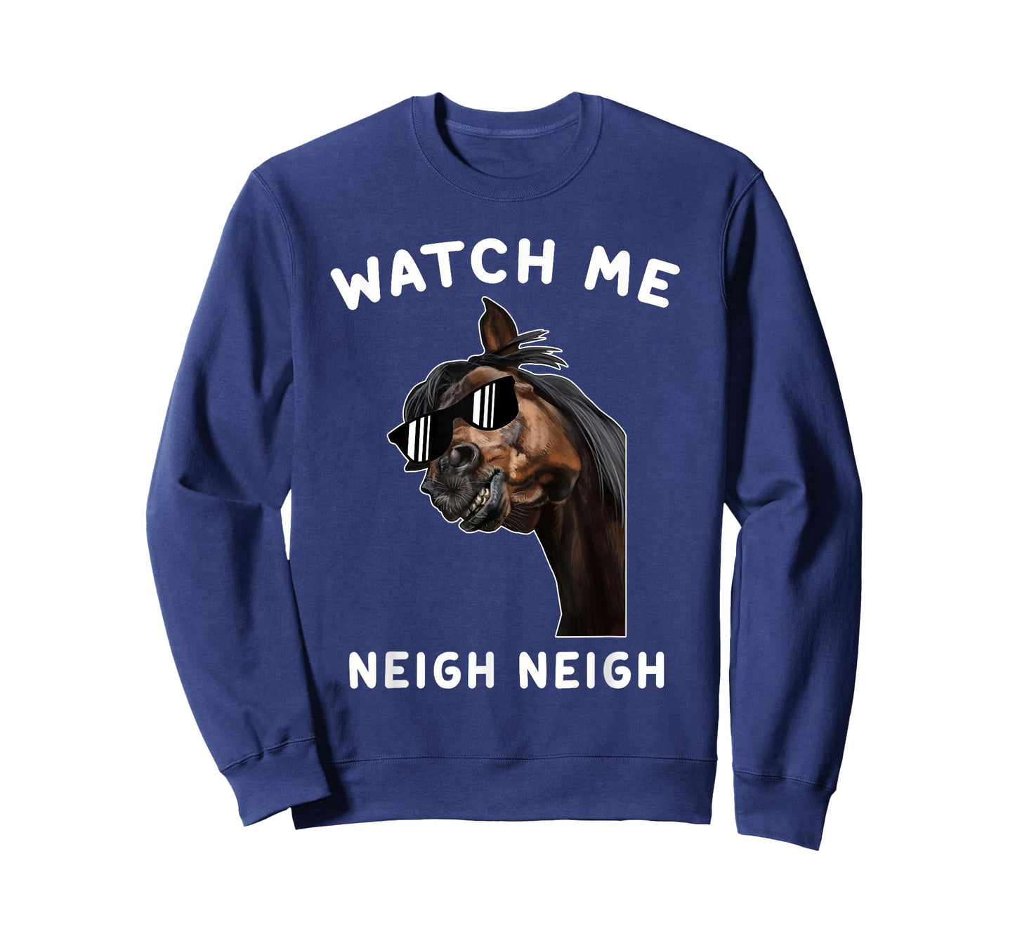 Funny Race Horse T-Shirt Watch Me Neigh Neigh Vintage T-Shirt