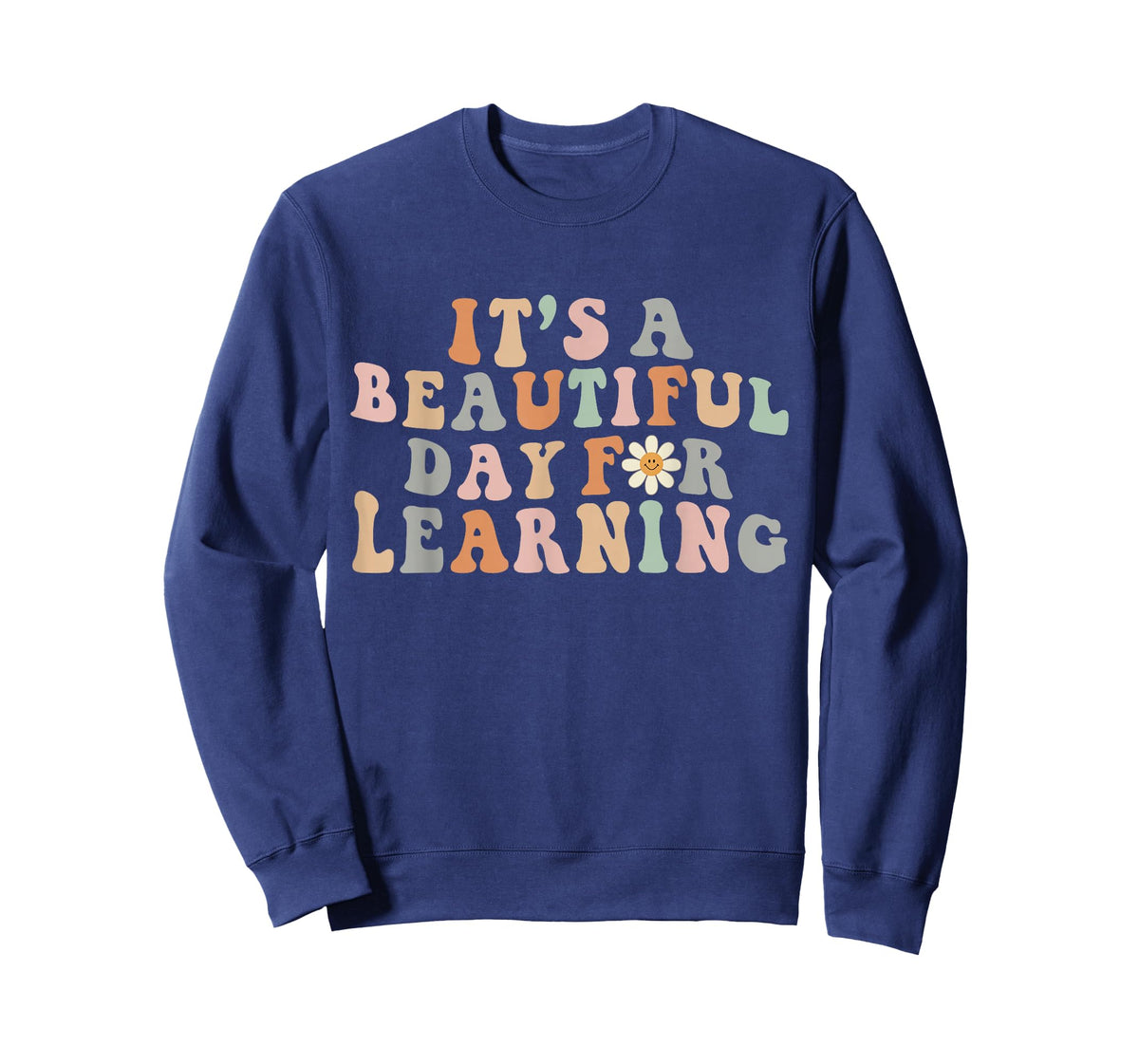 Its Beautiful Day for Learning Retro Teacher Students Women T-Shirt
