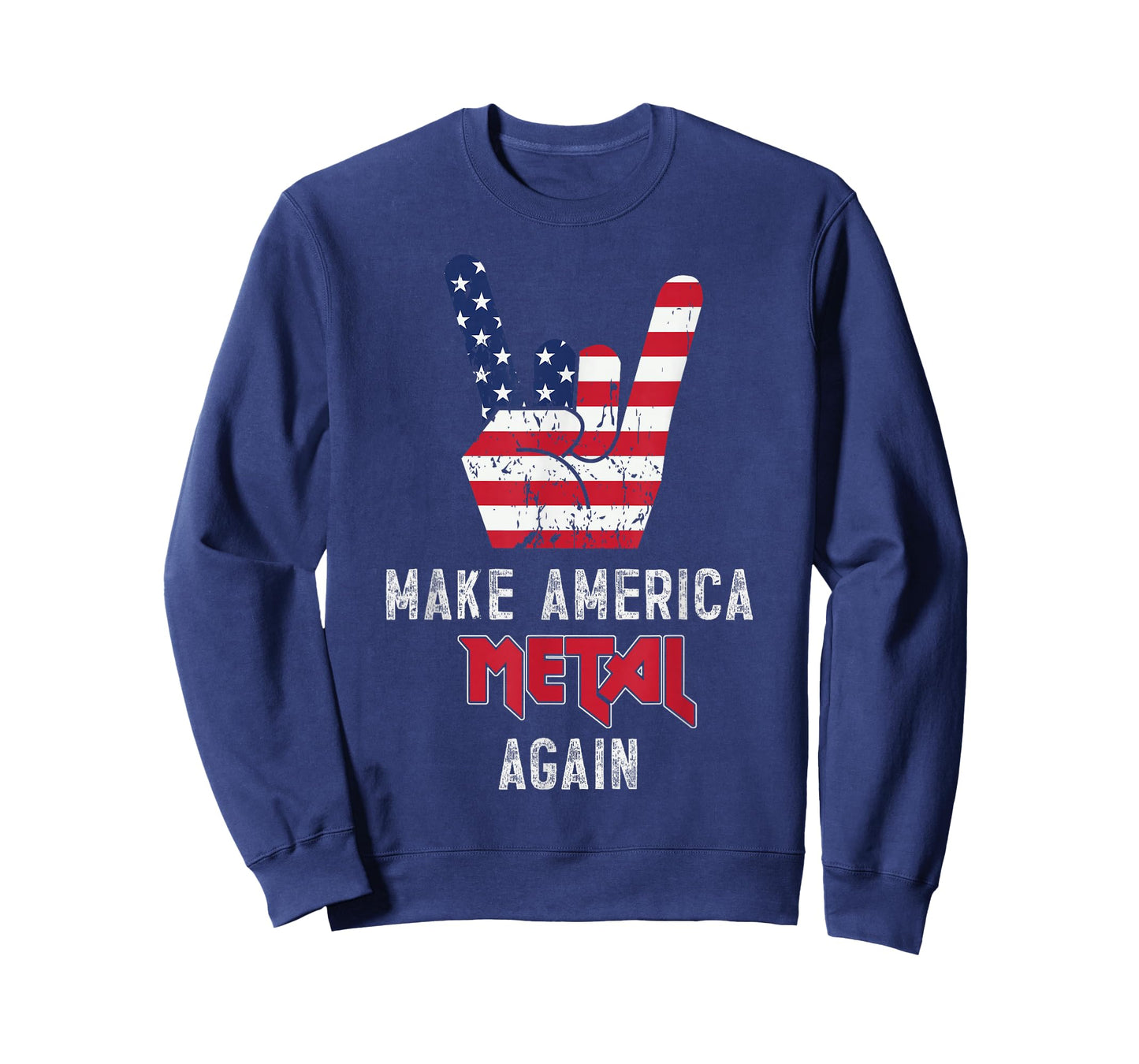 Heavy Metal Rock Music USA Make America Metal Again T-Shirt