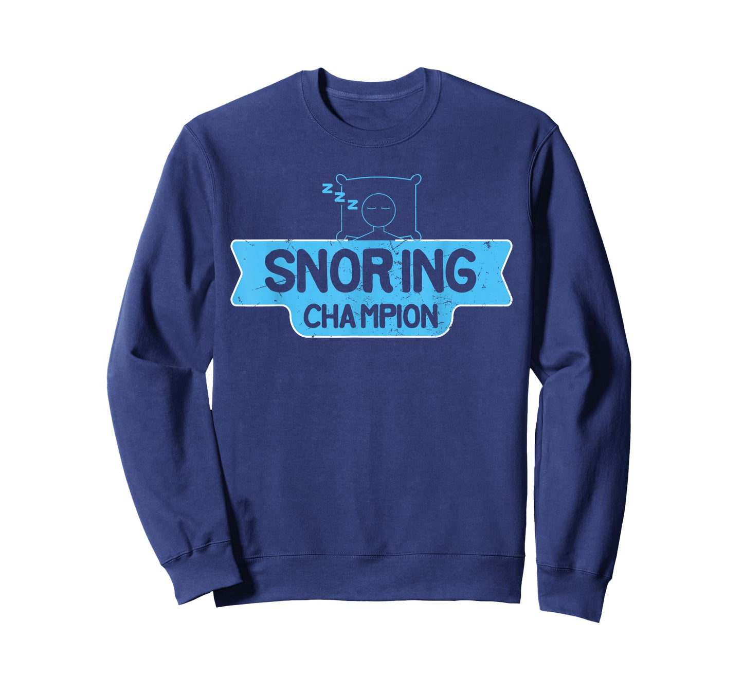 Cool Snoring Champion Sleep Lover Anti Snore Husbands gift T-Shirt