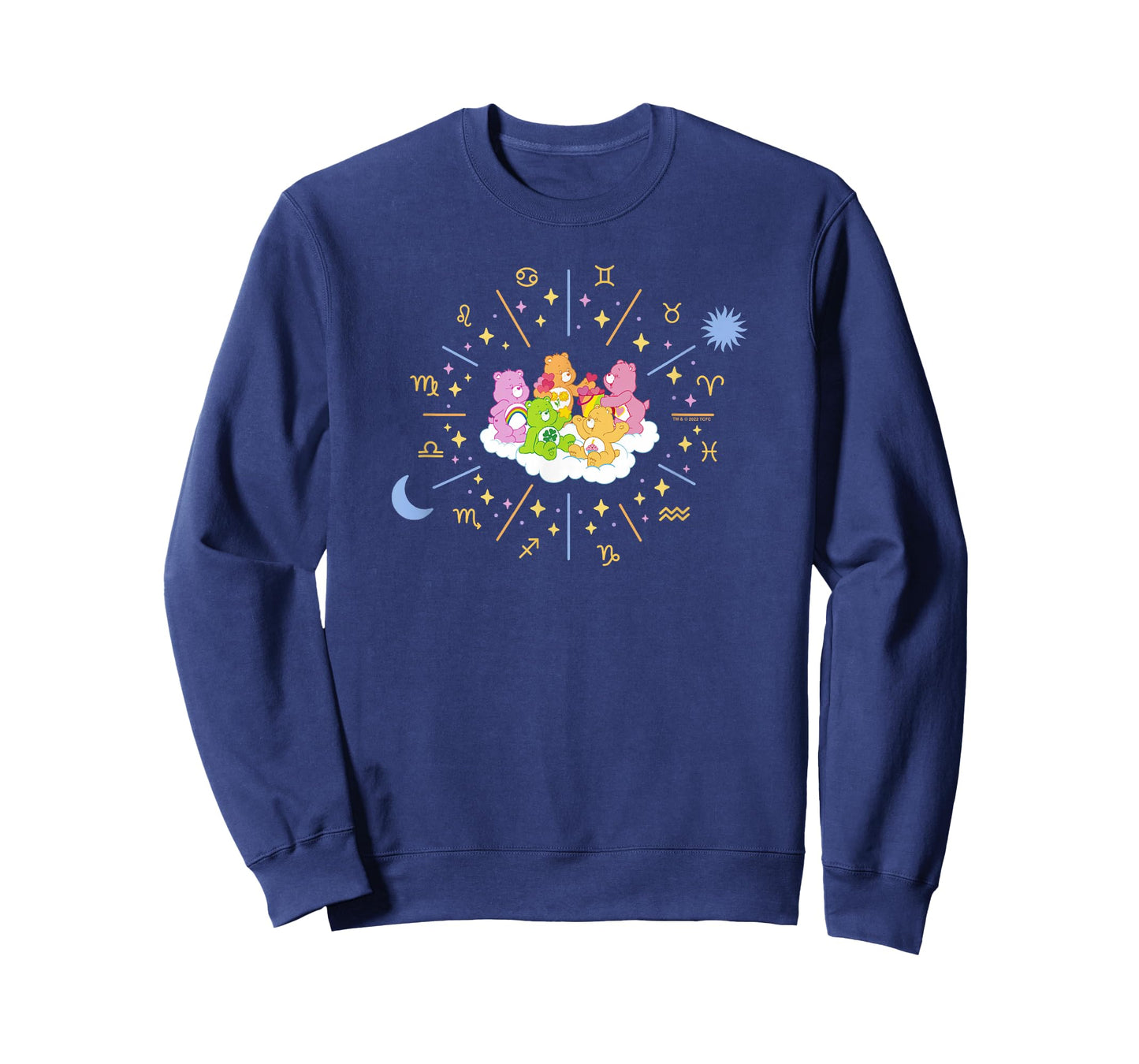Care Bears Vintage Celestial Zodiac Rainbow Heart Group T-Shirt