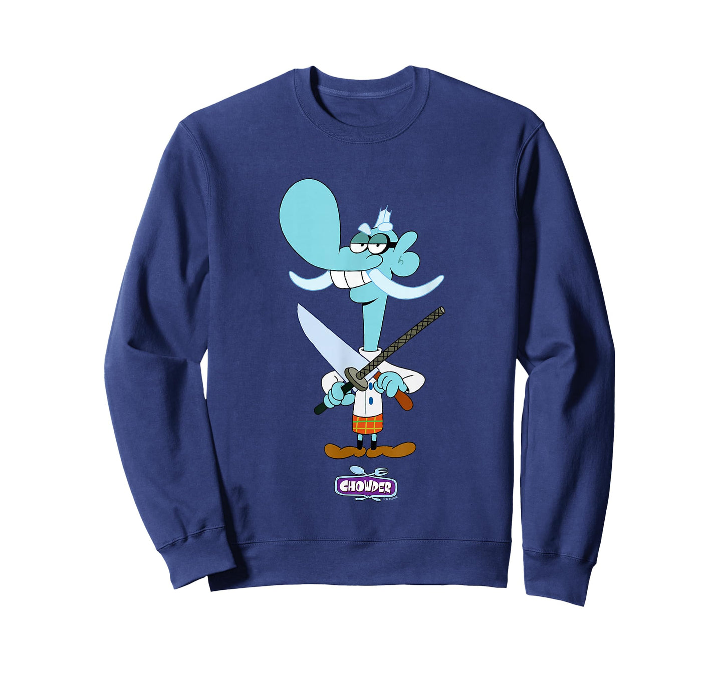Chowder Mung Daal Sharpening A Knife Serious Face T-Shirt