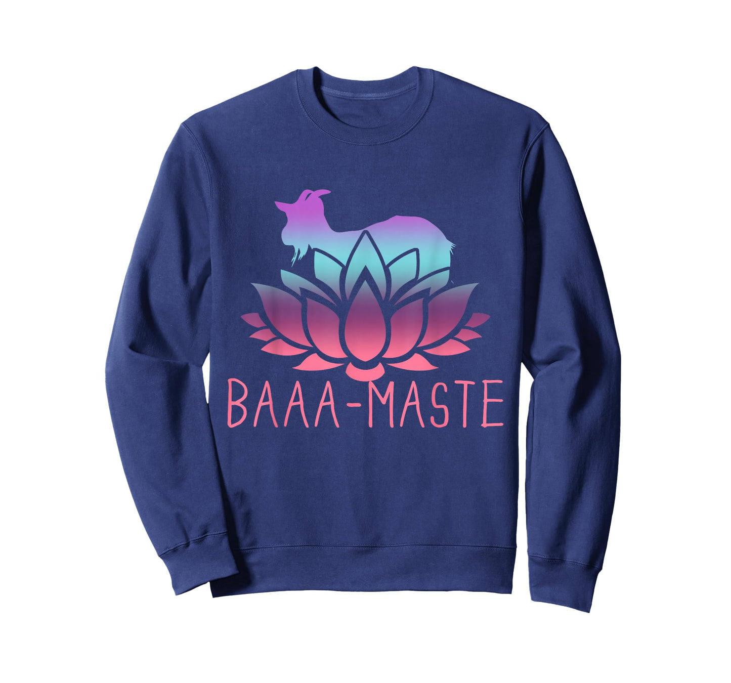 Baaa-maste Goat Yoga Namaste Spiritual Meditation Om Nayah T-Shirt
