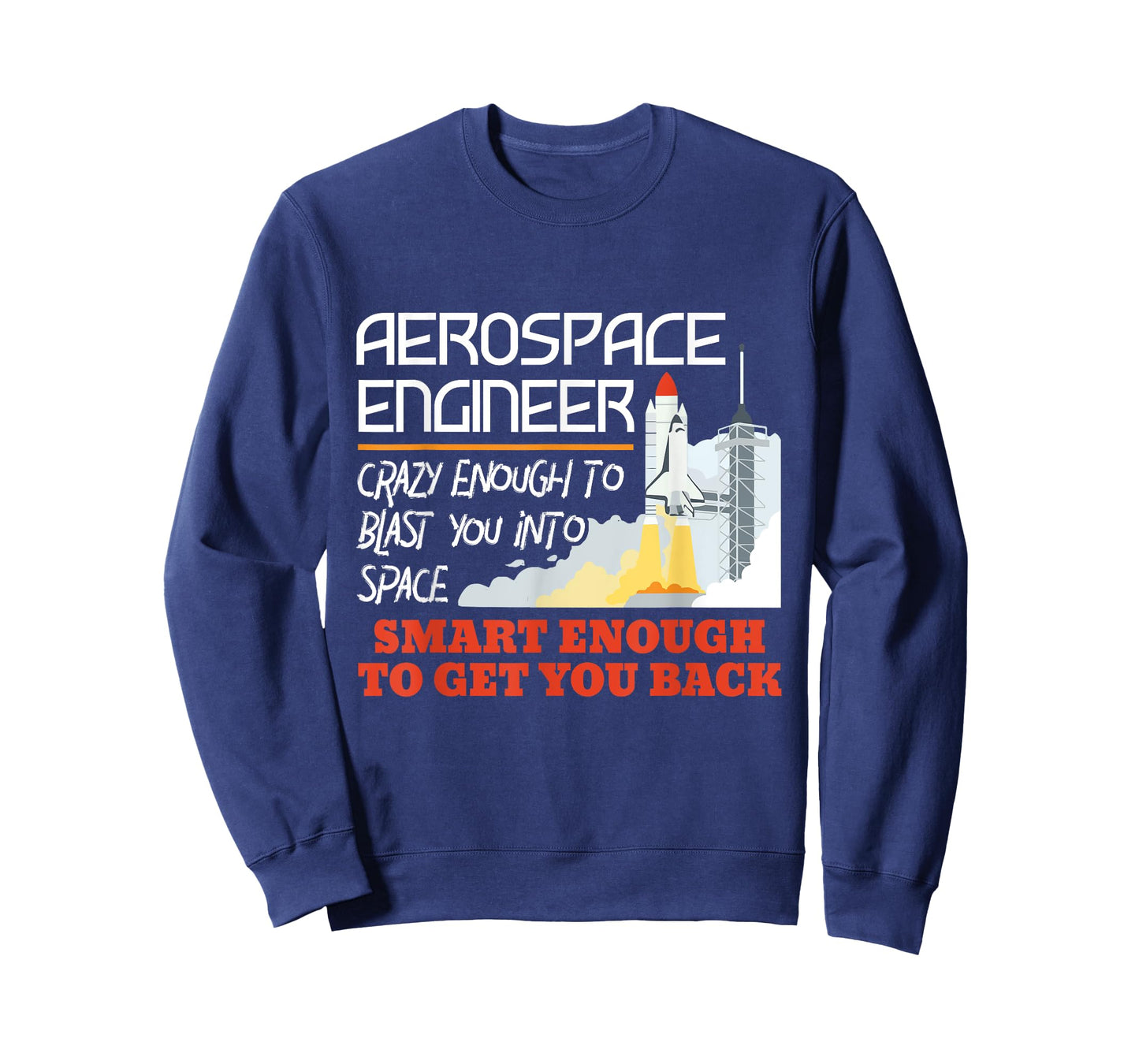 Aerospace Engineer Crazy Smart Enough Funny Engineering T-Shirt