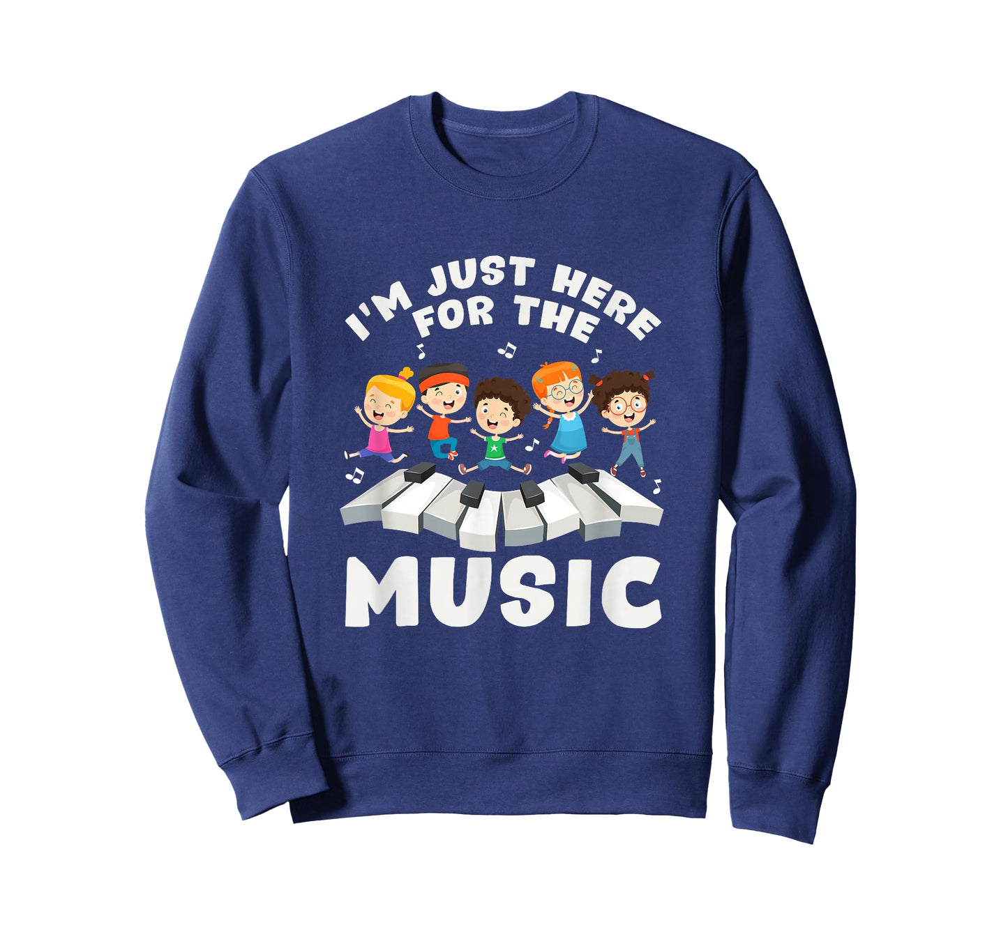Back To School Teacher Im Just Here For The Music T-Shirt