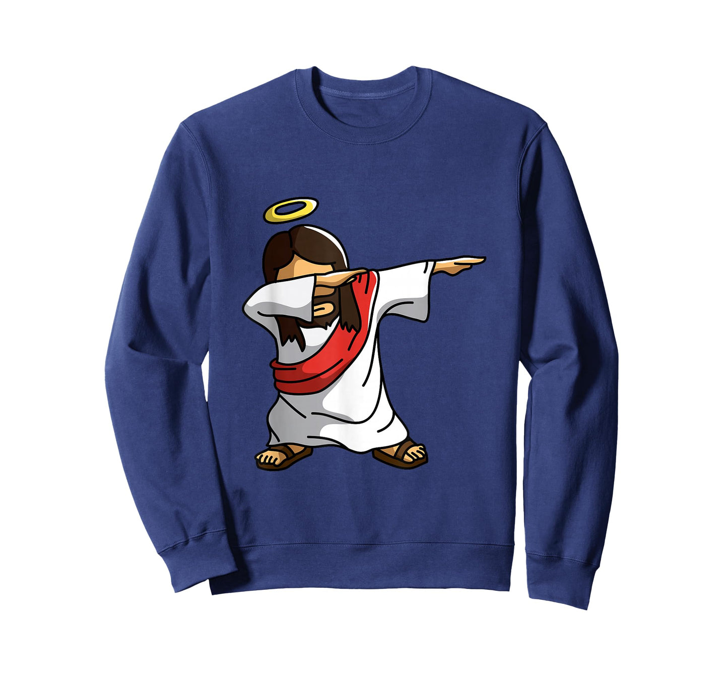 Dabbing Jesus T-Shirt Funny Dancing Christian Christmas Gift T-Shirt