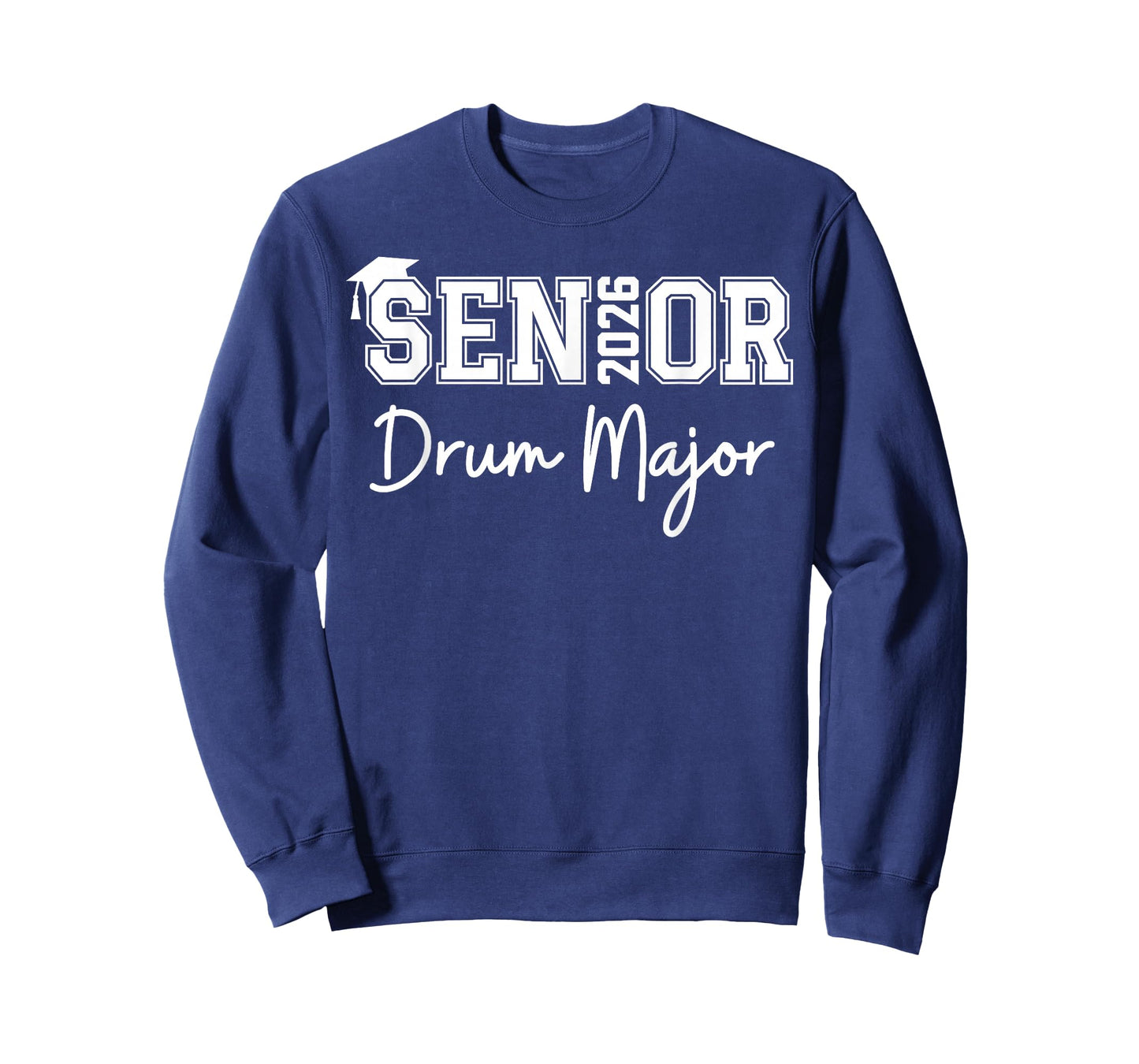 Senior Drum Major 2026 Marching Band Class of 2026 T-Shirt