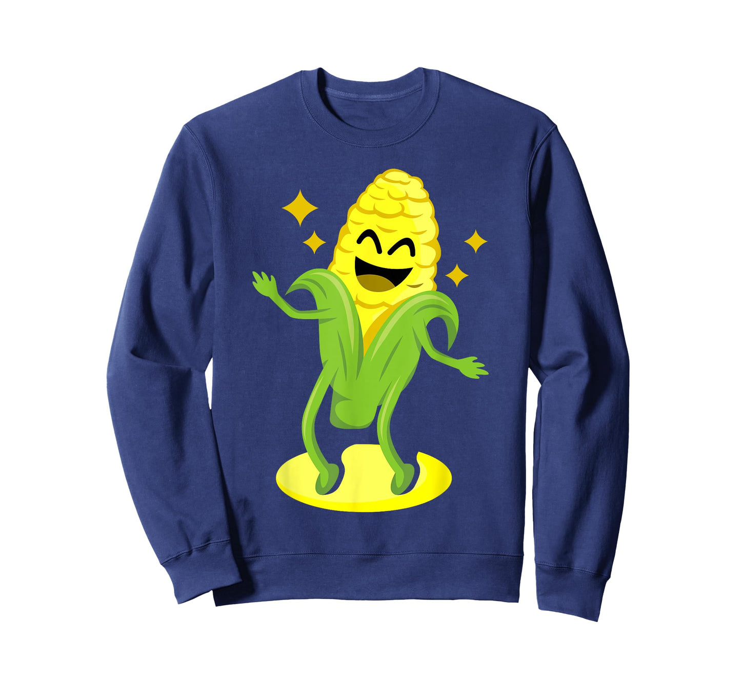 Cool Corn Art Men Women Farmer Dancing Corn On Cob Farming T-Shirt