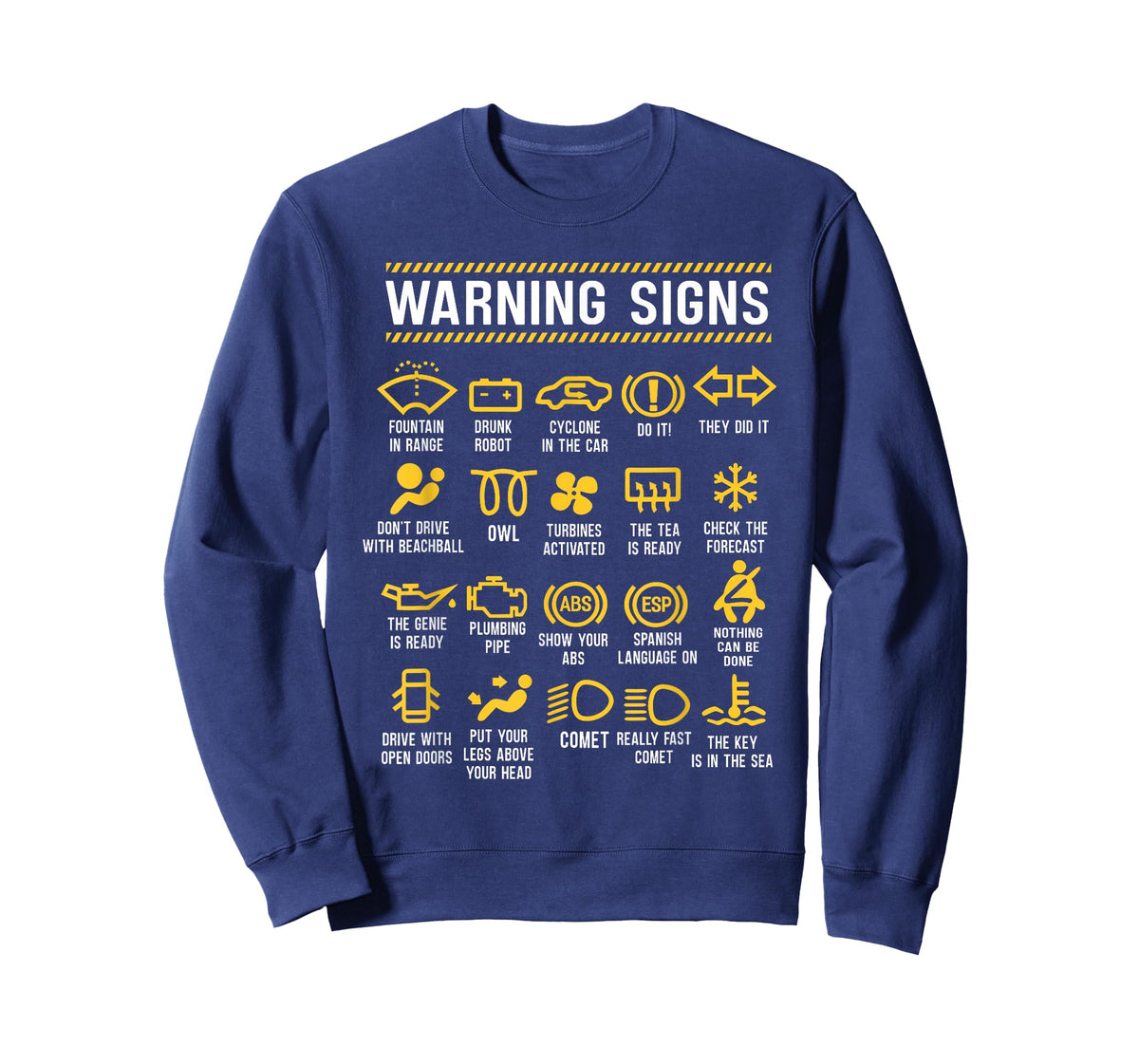 Warning Signs 101 Funny Car Mechanic T-Shirt