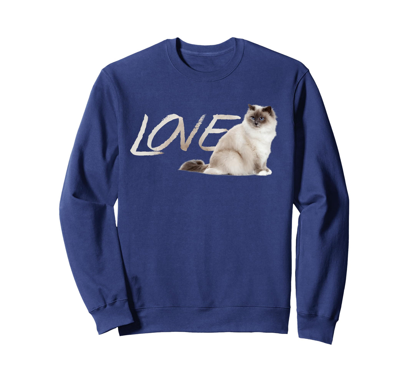 Himalayan Birman Ragdoll Snowshoe LOVE Kitten T-shirt T-Shirt