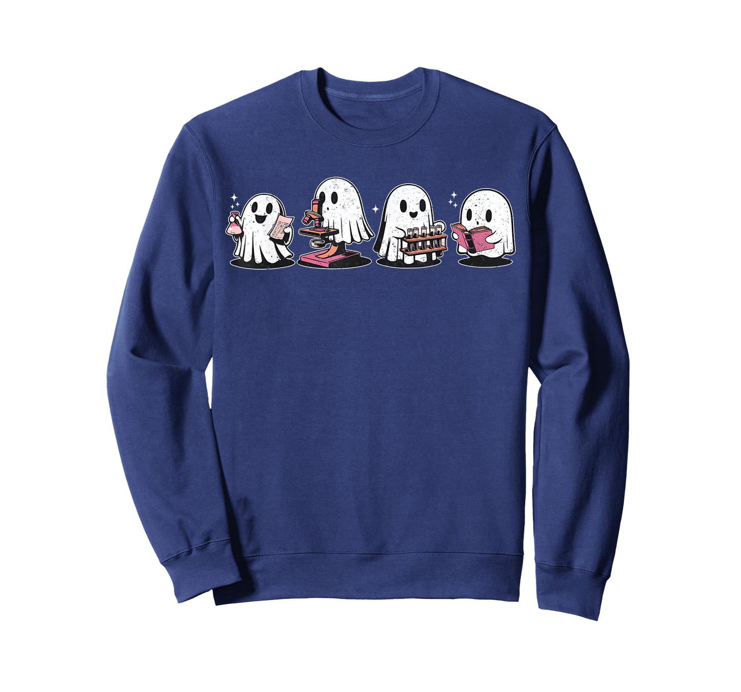 Cute Halloween Science Chemistry Ghost Laboratory Teacher T-Shirt