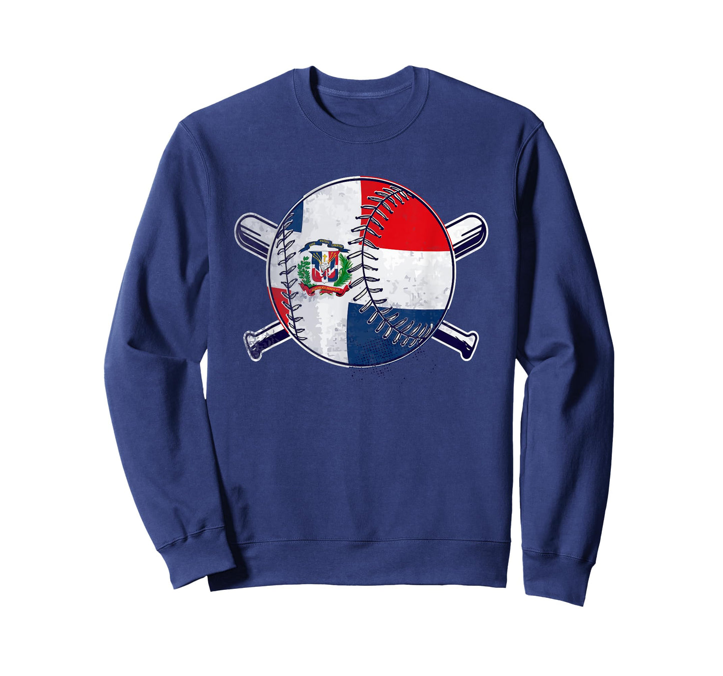 Baseball Enthusiast With Flag Of Dominican Republic T-Shirt