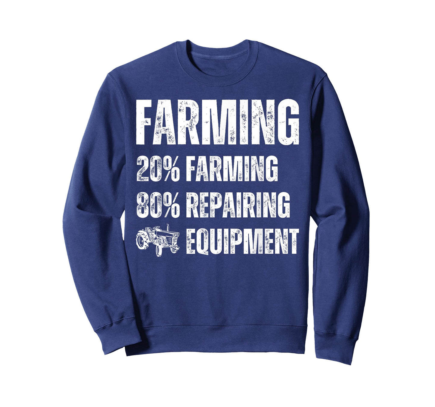 20% Farming, 80% Repairing Equipment, Funny Farmer Lifestyle T-Shirt