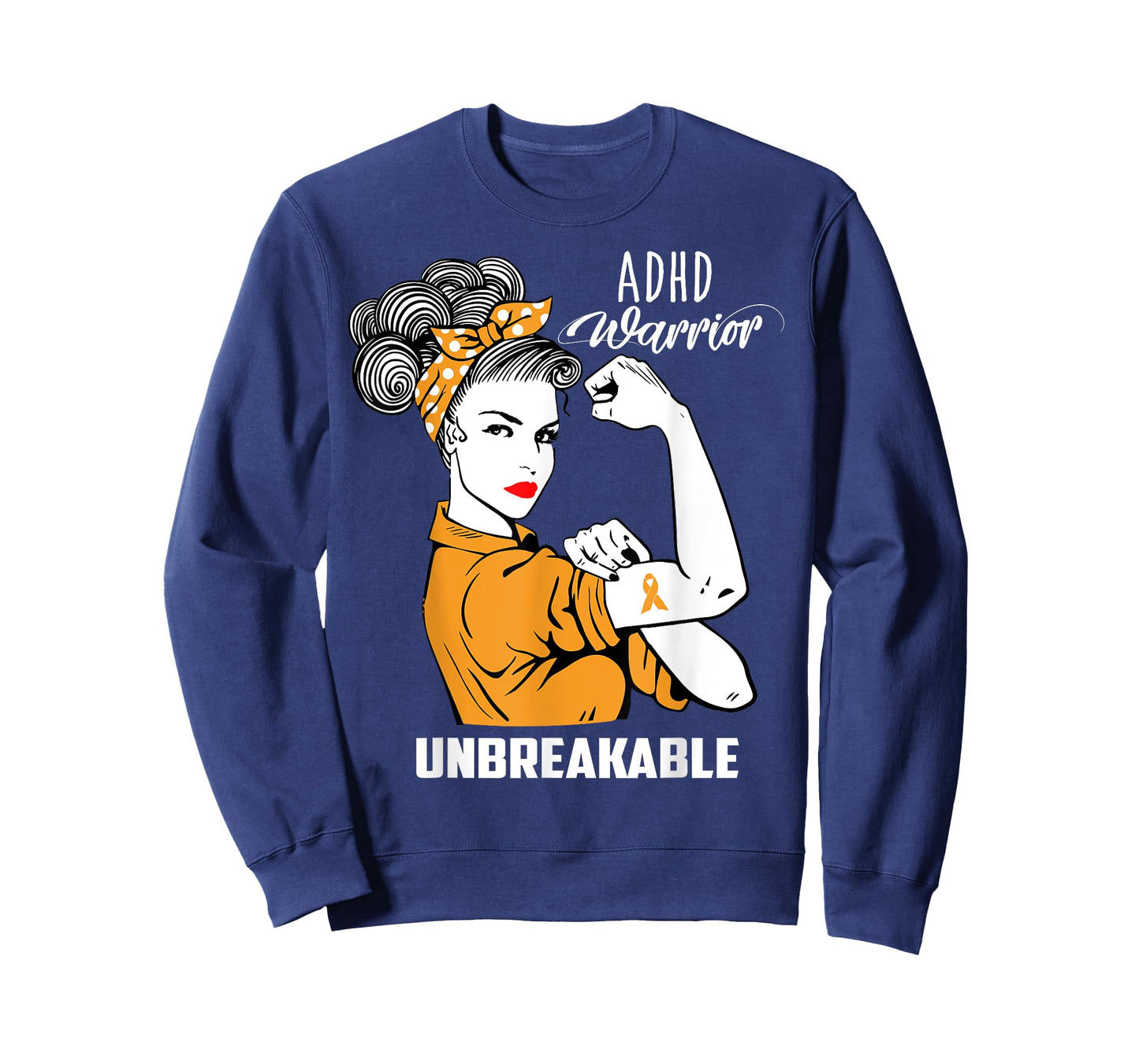 ADHD Warrior Unbreakable Shirt ADHD Awareness Gift