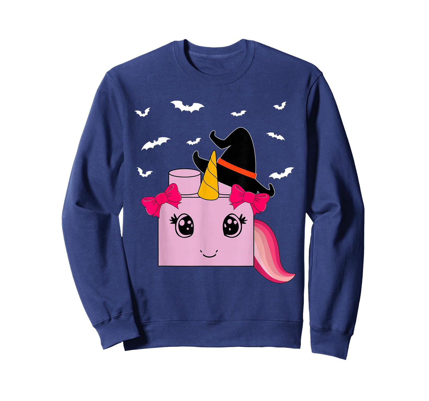 Halloween Unicorn Master Builder Blocks Building Kids Girl T-Shirt