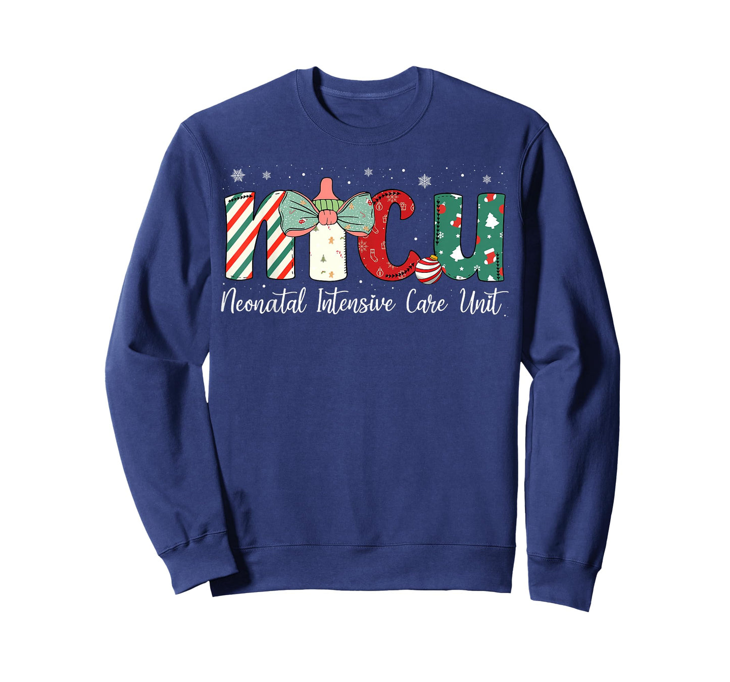 Christmas Nicu Nurse Women Coquette Nursing Xmas T-Shirt