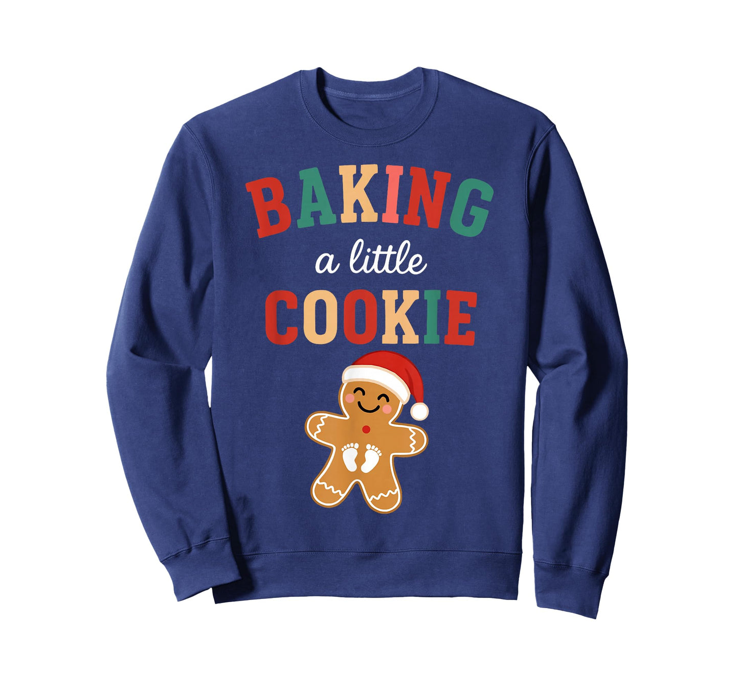 Baking A Little Cookie Christmas Pregnancy Announcement T-Shirt