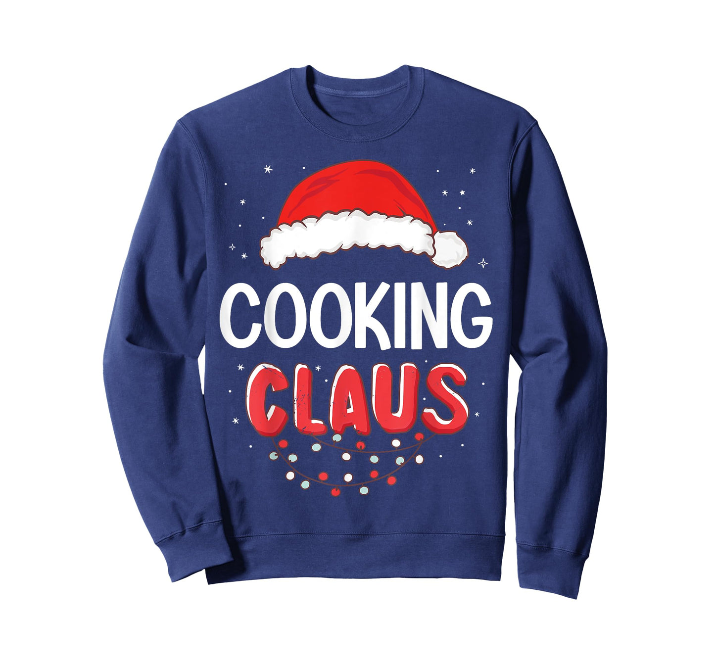 Cooking Santa Claus Christmas Matching Costume T-Shirt